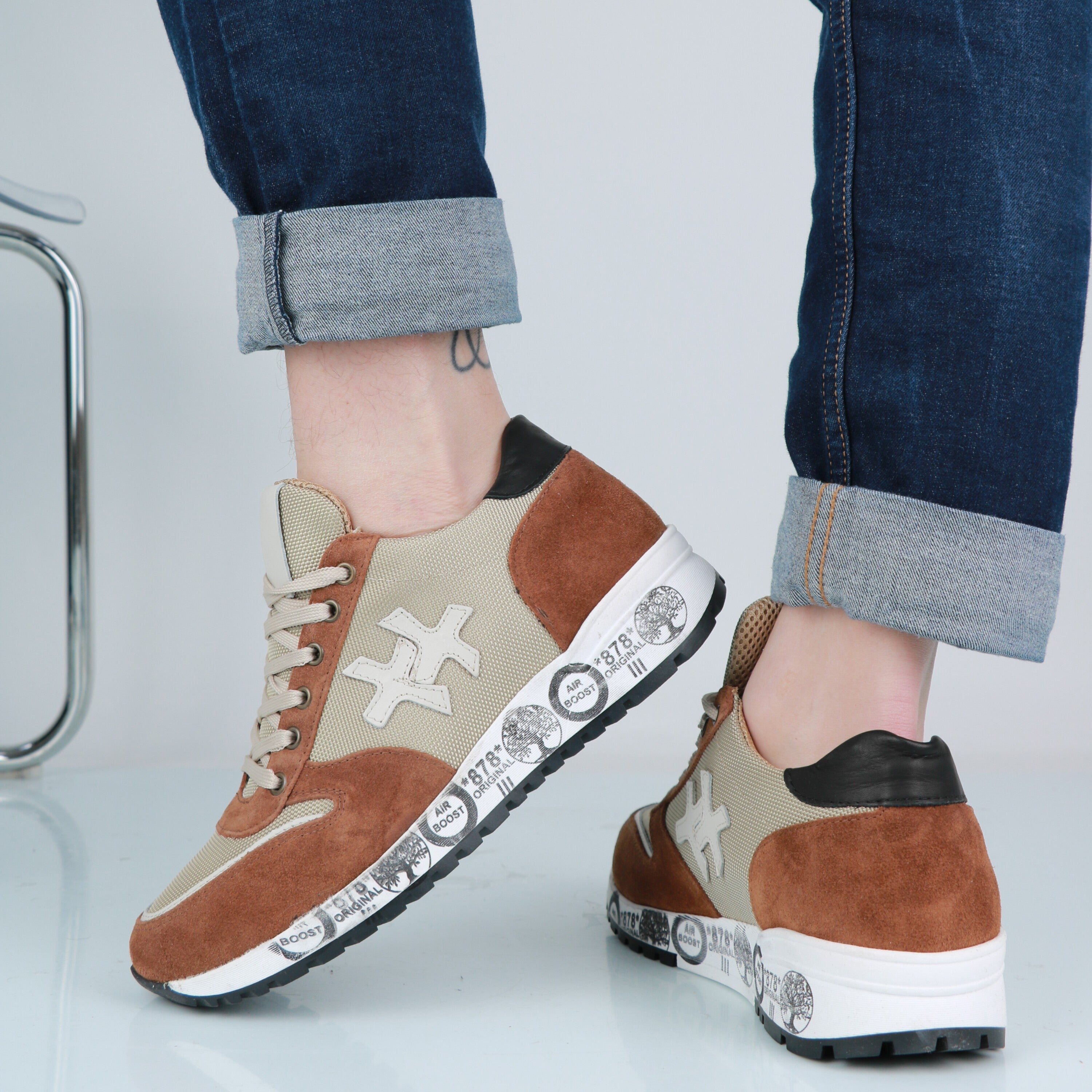 Marzio - Sneakers Uomo Vera Pelle Made In Italy