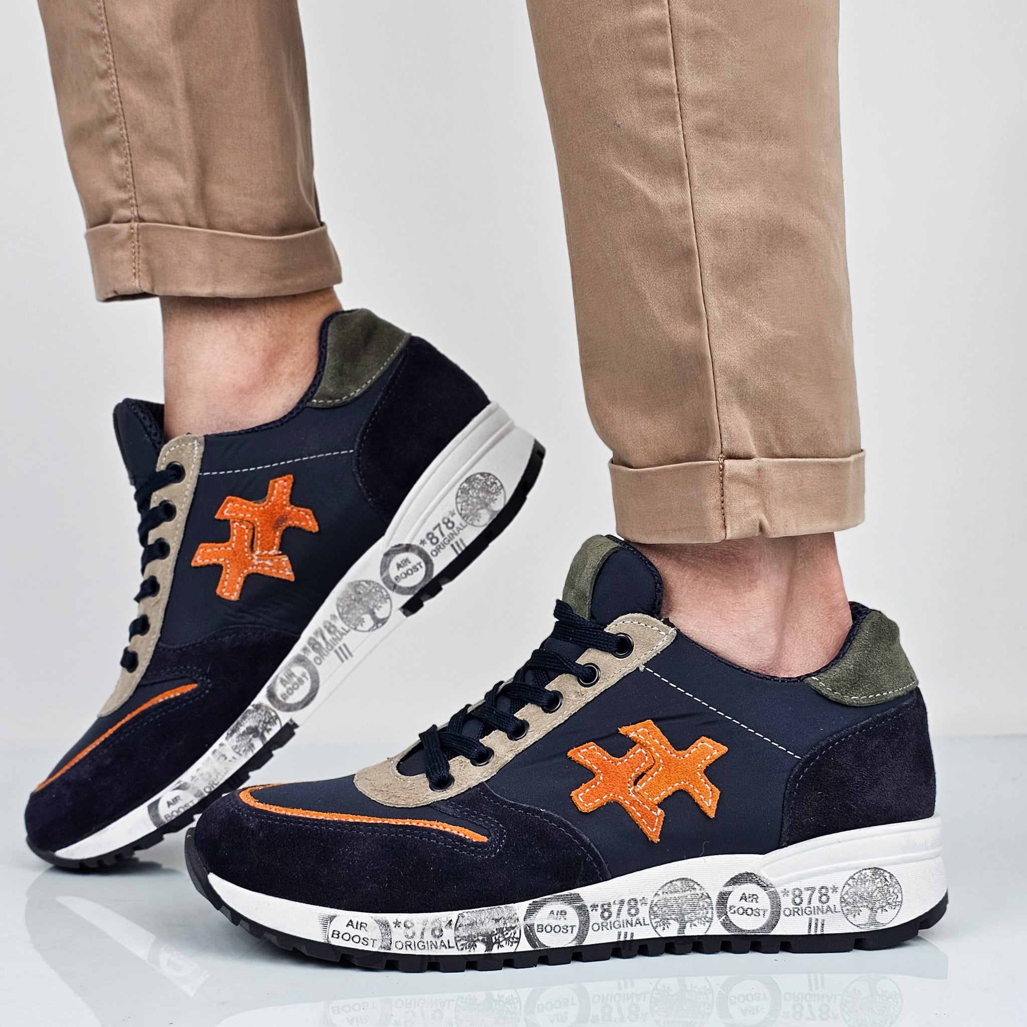 Marzio - Sneakers Uomo Vera Pelle Made In Italy