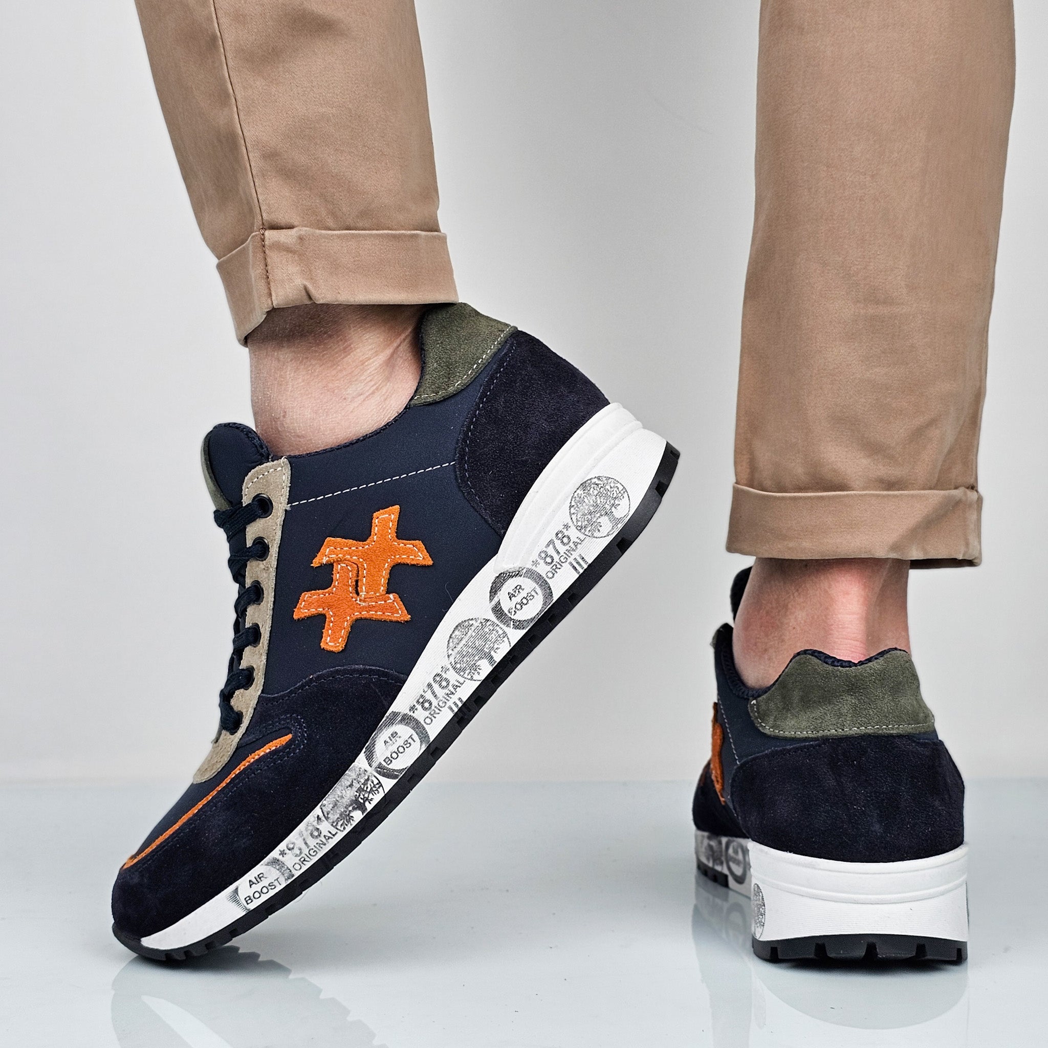 Marzio - Sneakers Uomo Vera Pelle Made In Italy
