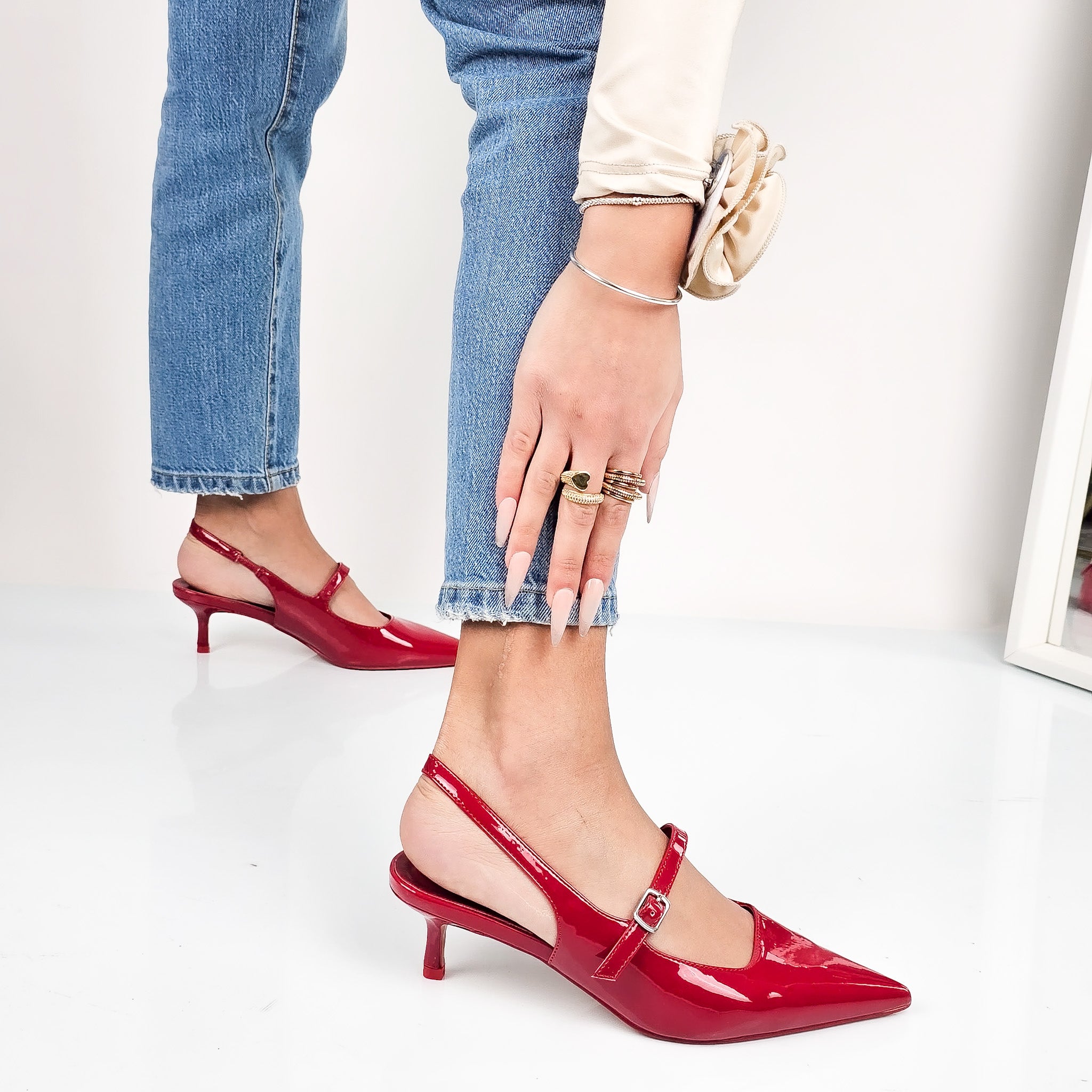 Jinnah - Decollette Slingback