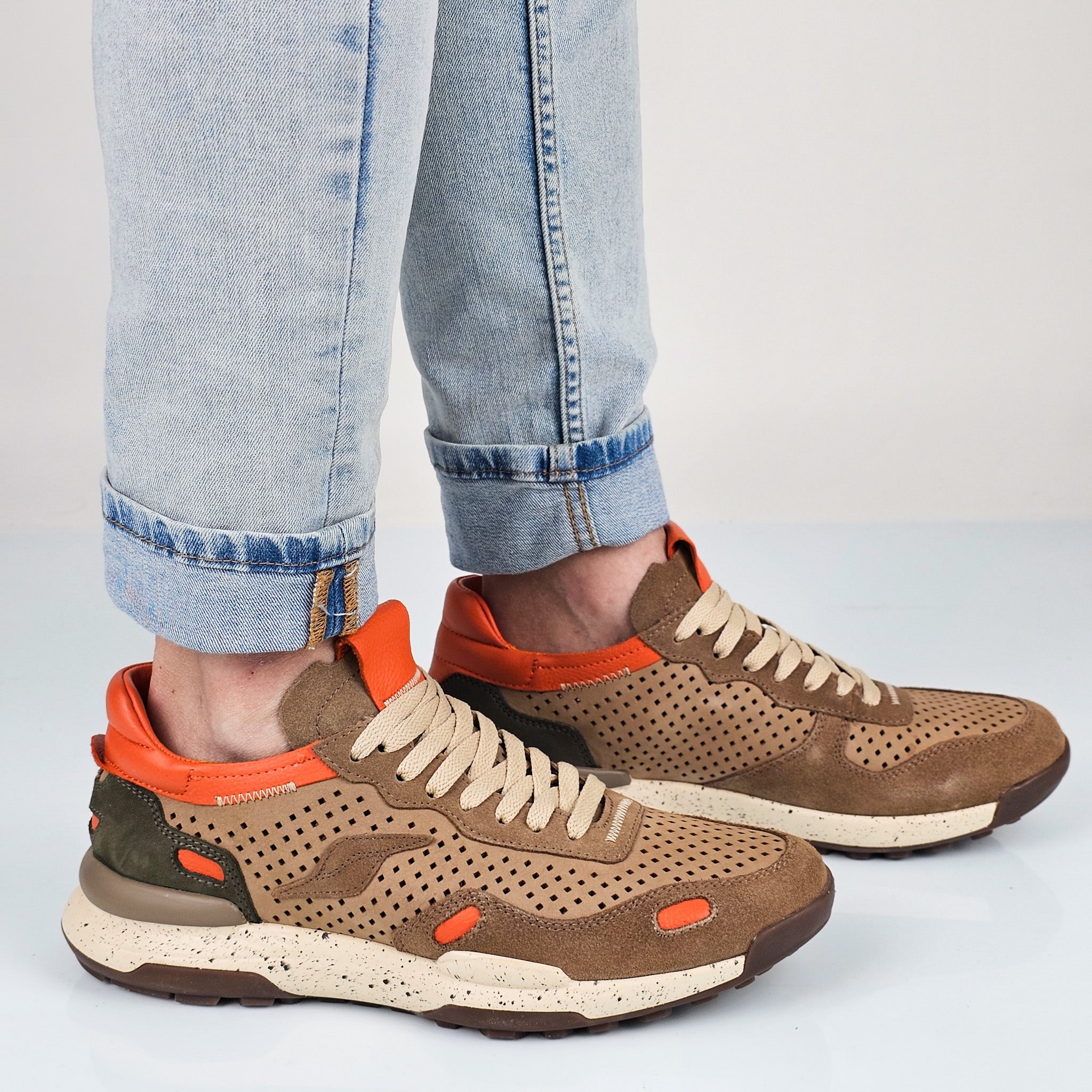Roger - Sneakers Uomo Vera Pelle