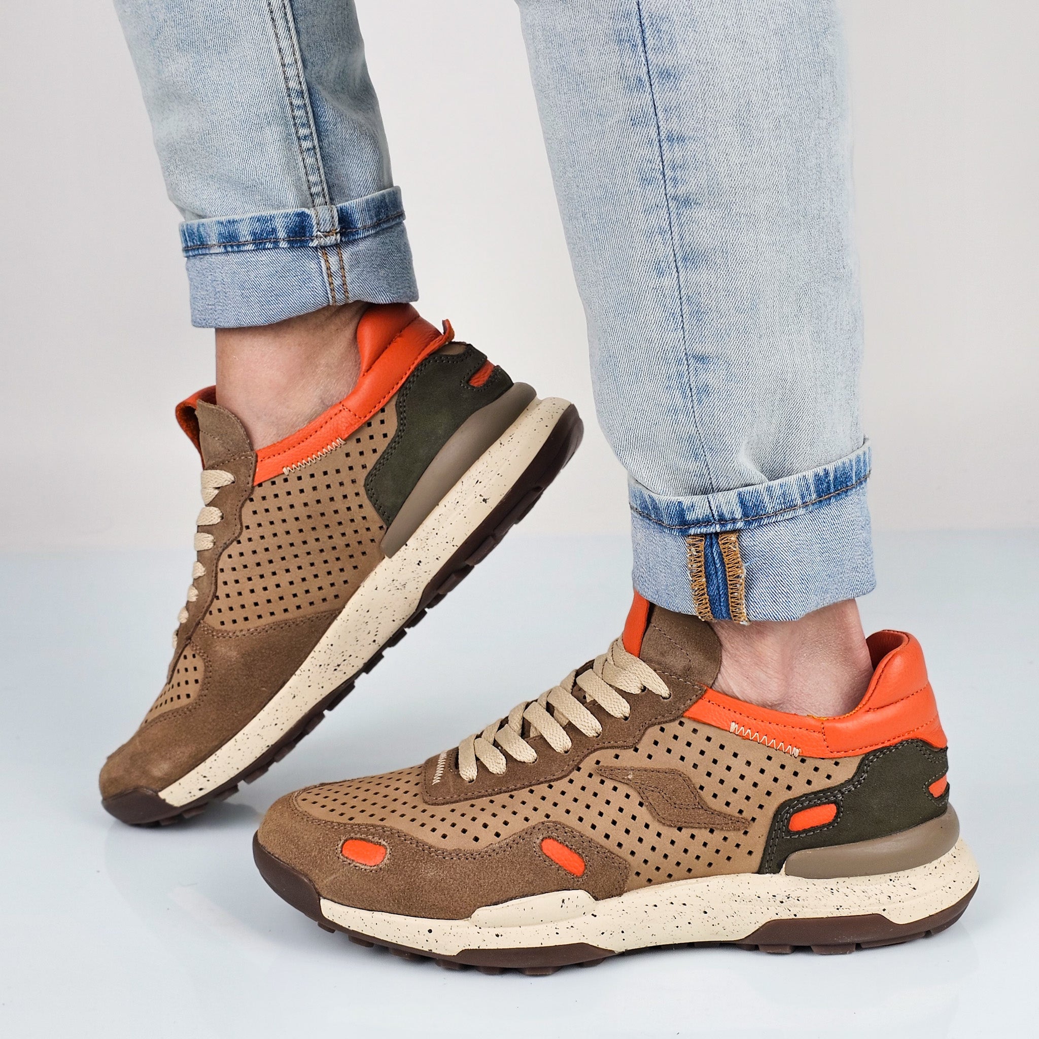 Roger - Sneakers Uomo Vera Pelle
