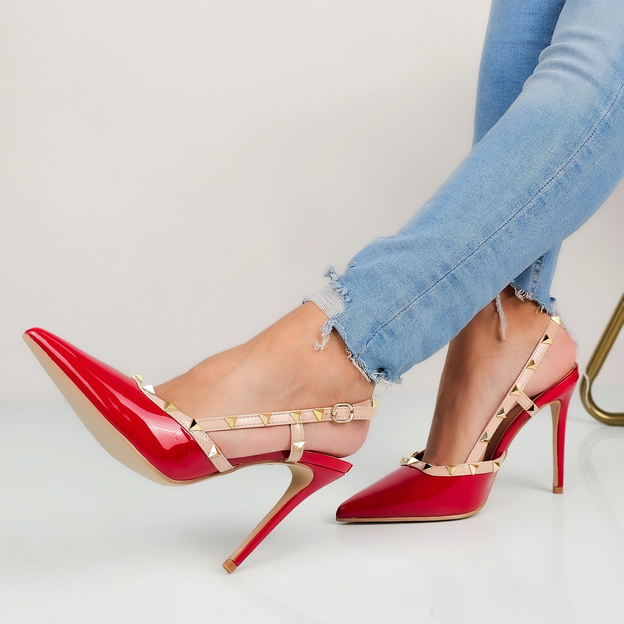 Anne - Decollette Slingback Tacco Fino