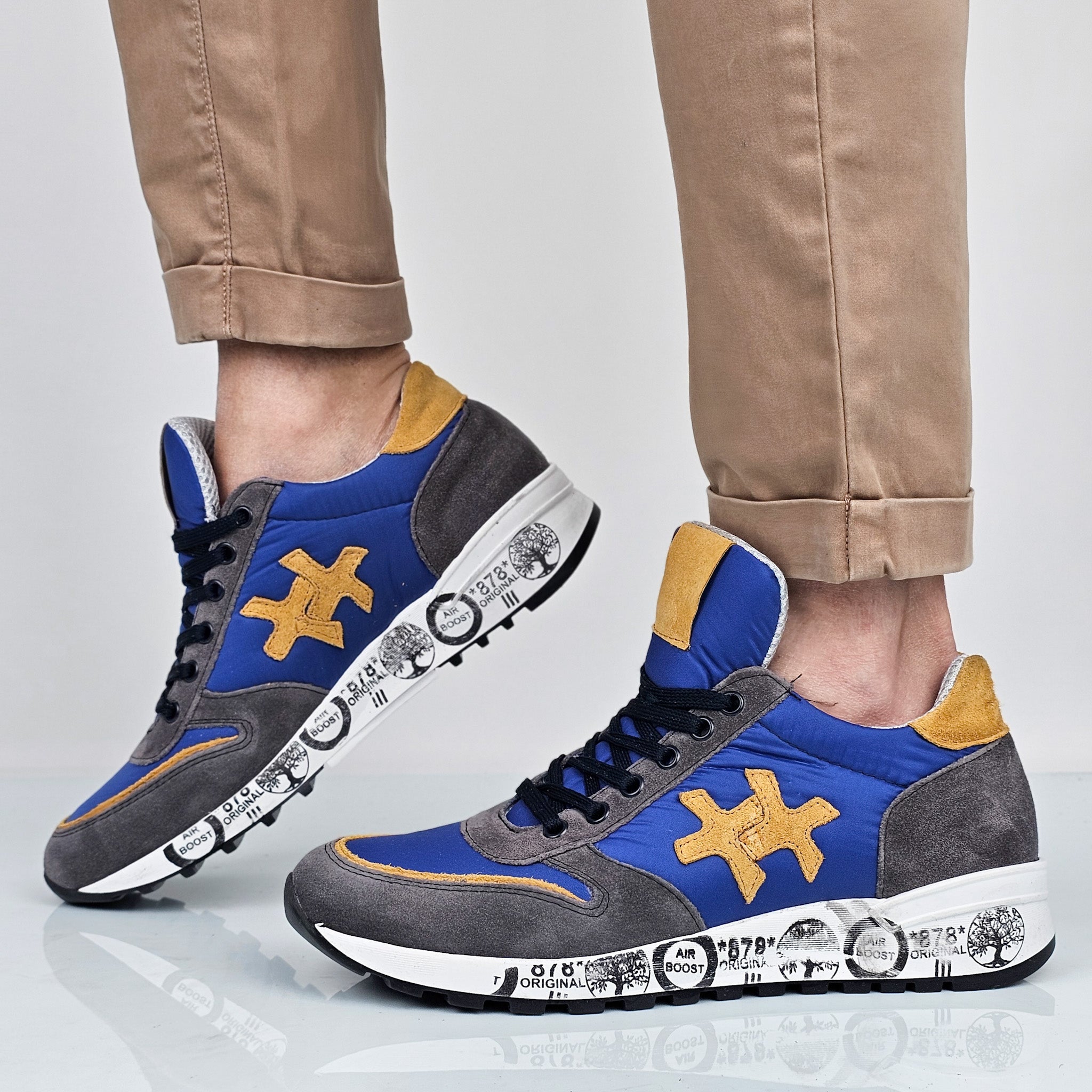 Marzio - Sneakers Uomo Vera Pelle Made In Italy
