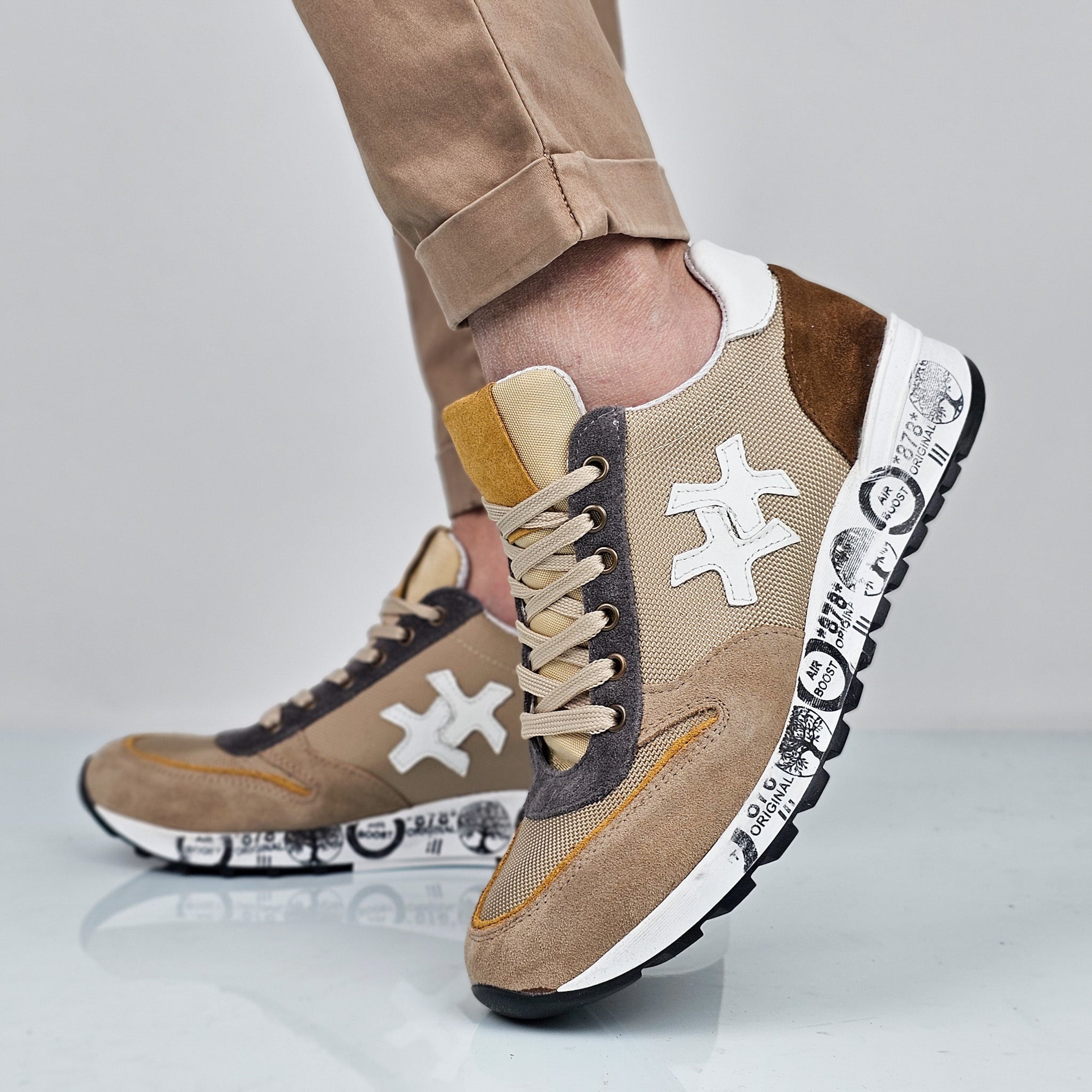 Marzio - Sneakers Uomo Vera Pelle Made In Italy