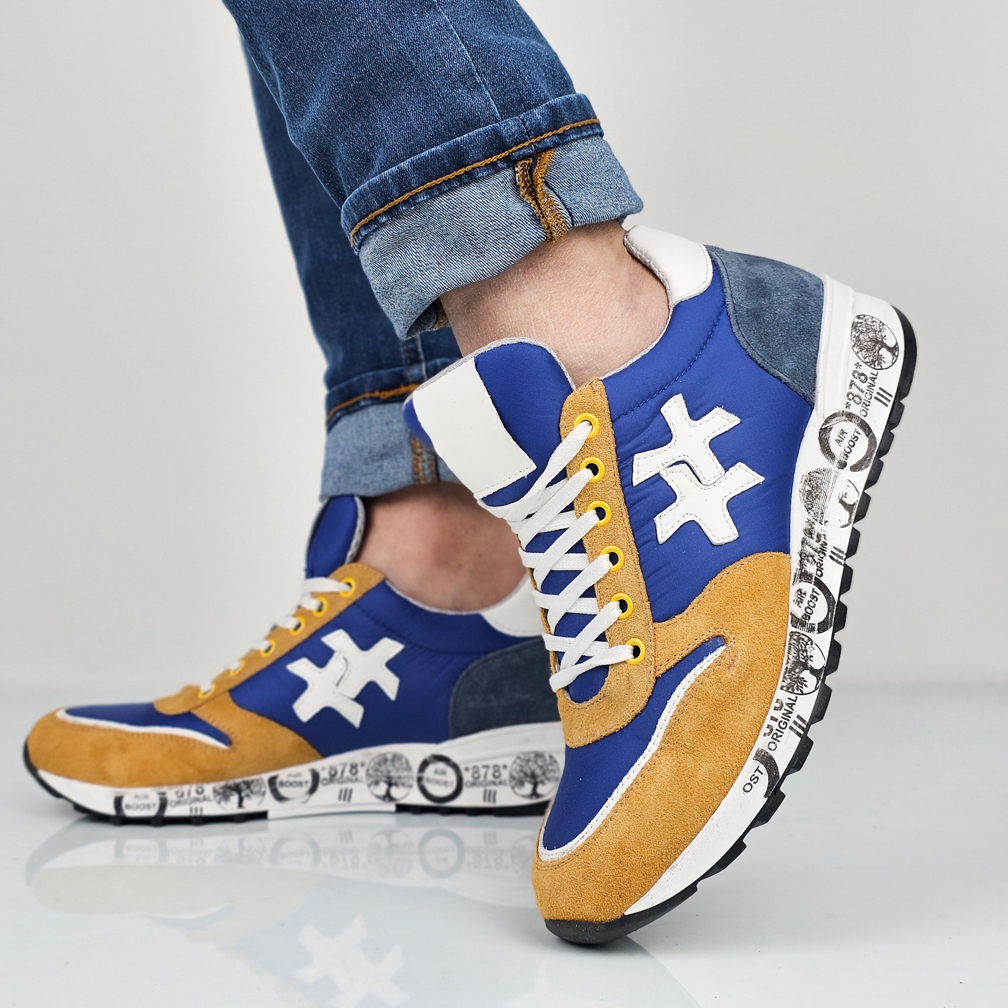 Marzio - Sneakers Uomo Vera Pelle Made In Italy