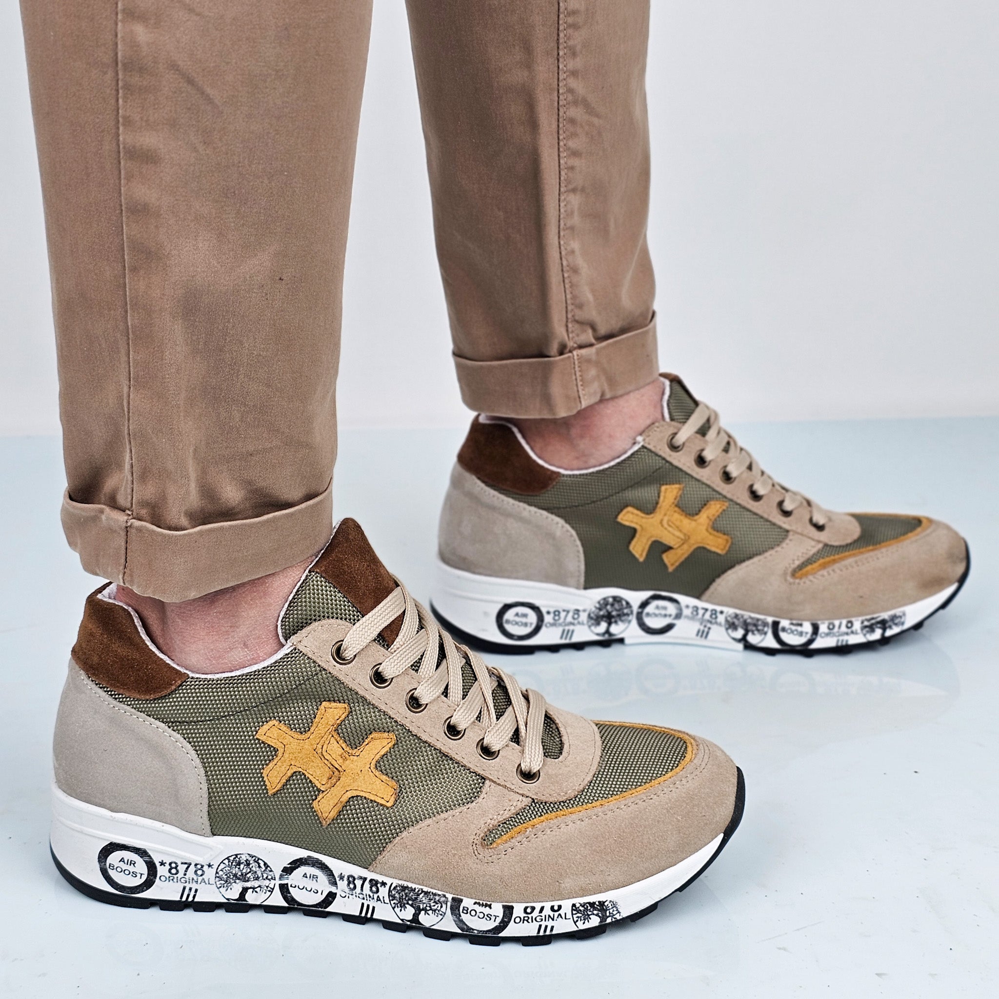 Marzio - Sneakers Uomo Vera Pelle Made In Italy