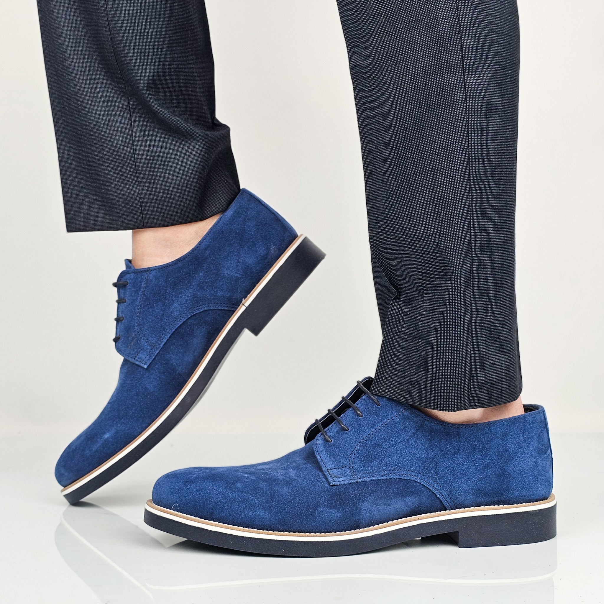 Maximiliam - Stringate Uomo Vera Pelle Made In Italy