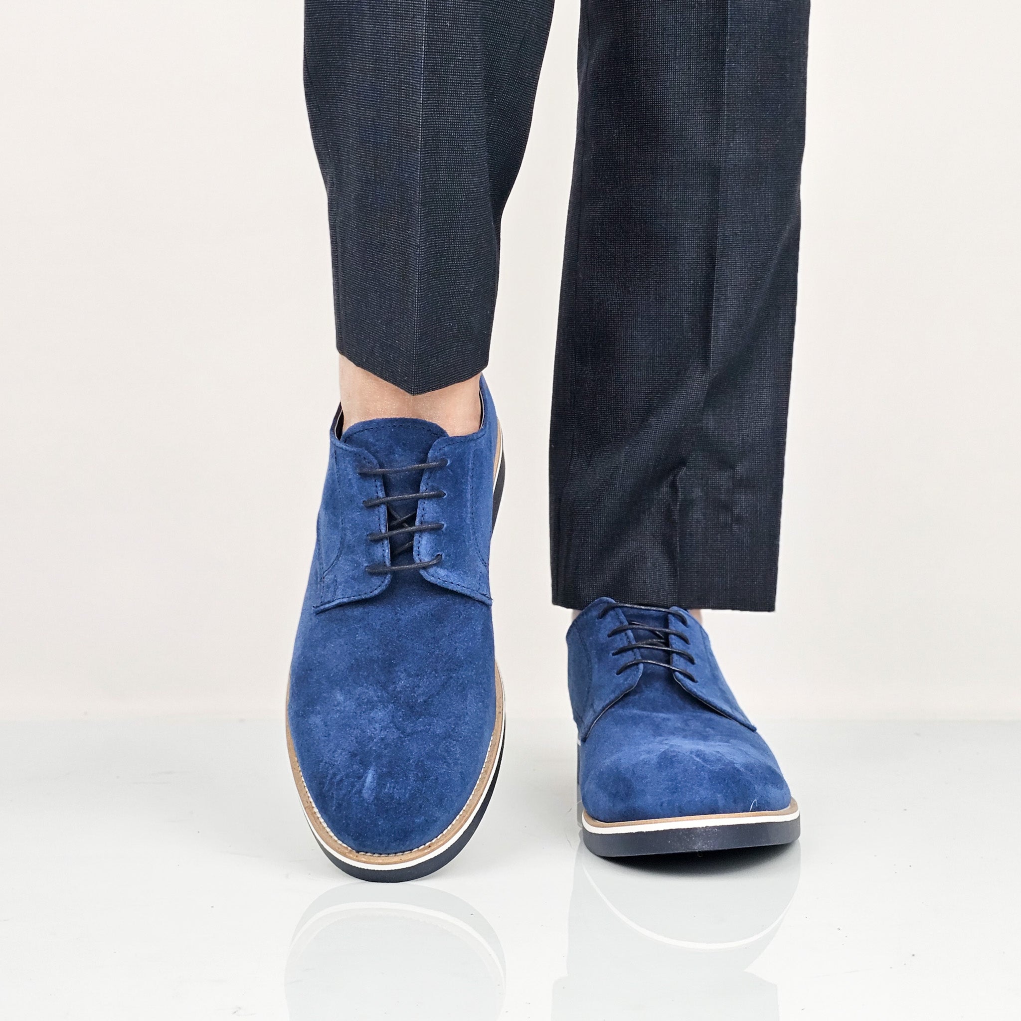 Maximiliam - Stringate Uomo Vera Pelle Made In Italy