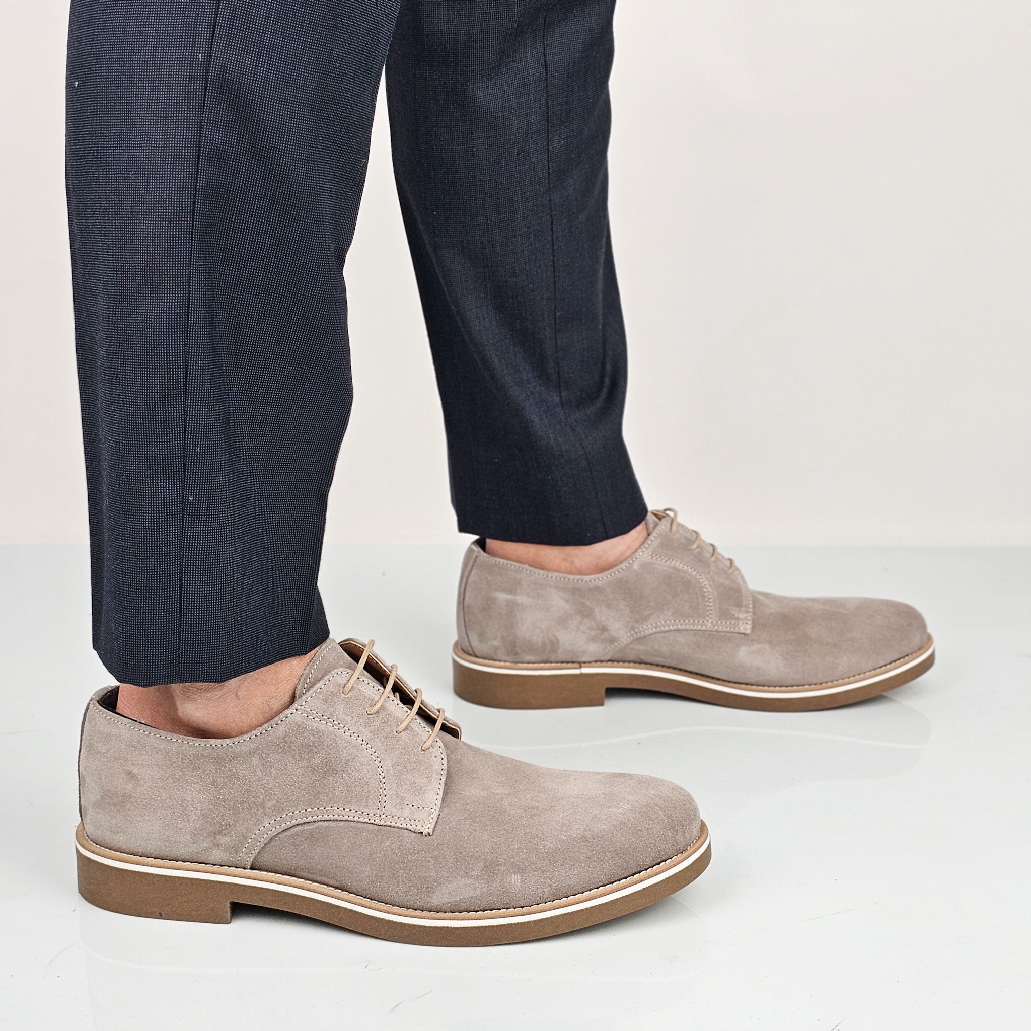 Maximiliam - Stringate Uomo Vera Pelle Made In Italy