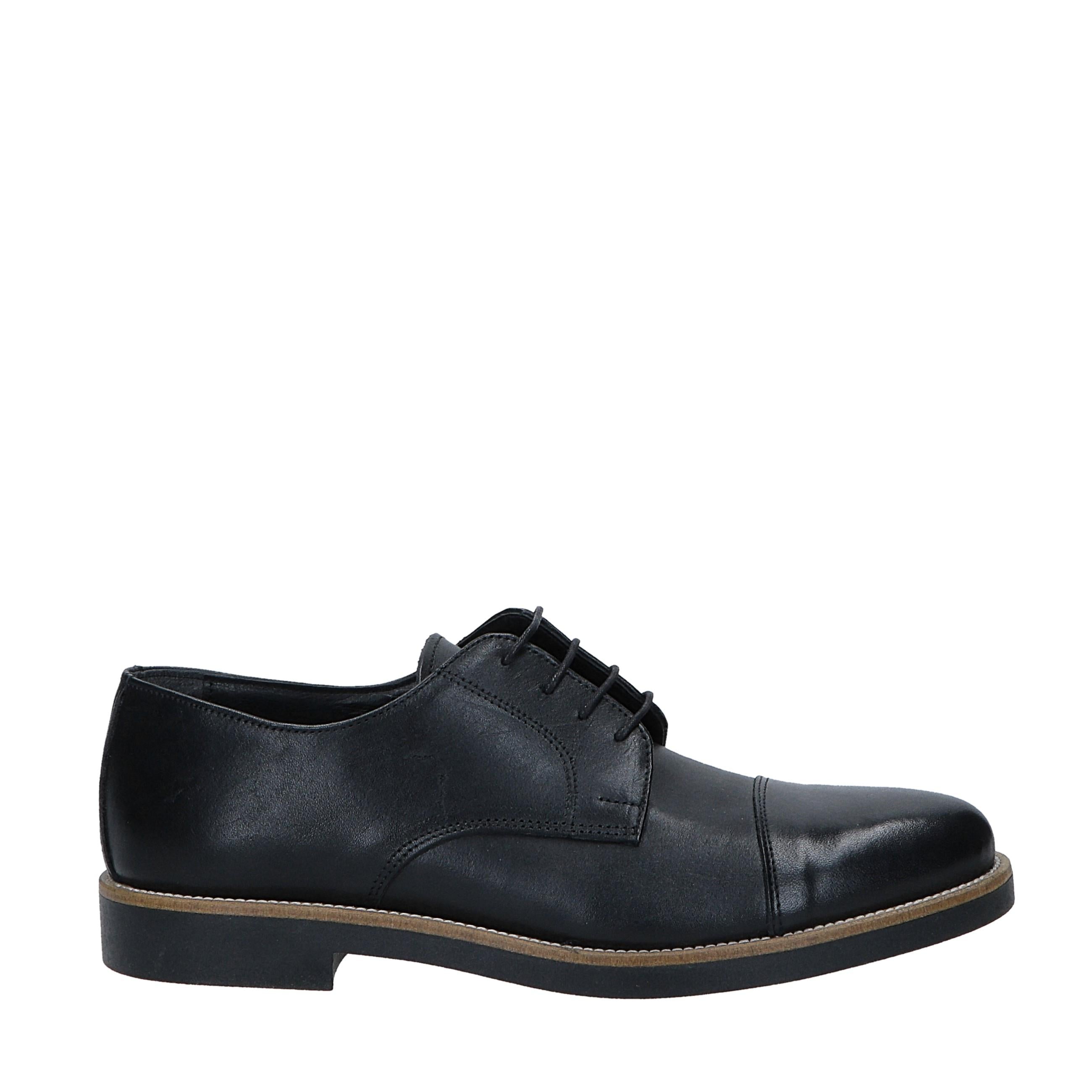 Roby - Stringate Uomo Vera Pelle Made In Italy