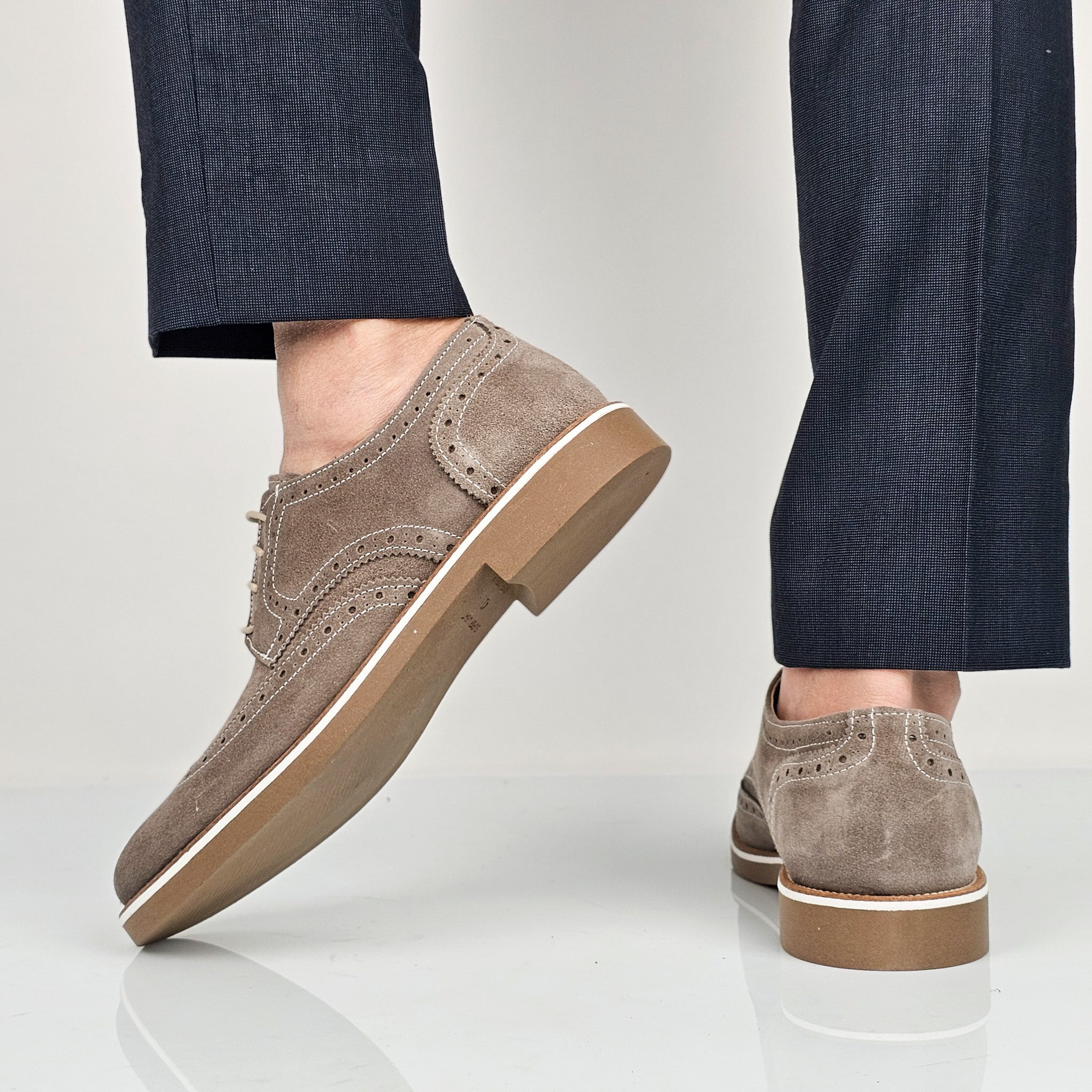 Aurelio - Stringate Uomo Vera Pelle Made In Italy