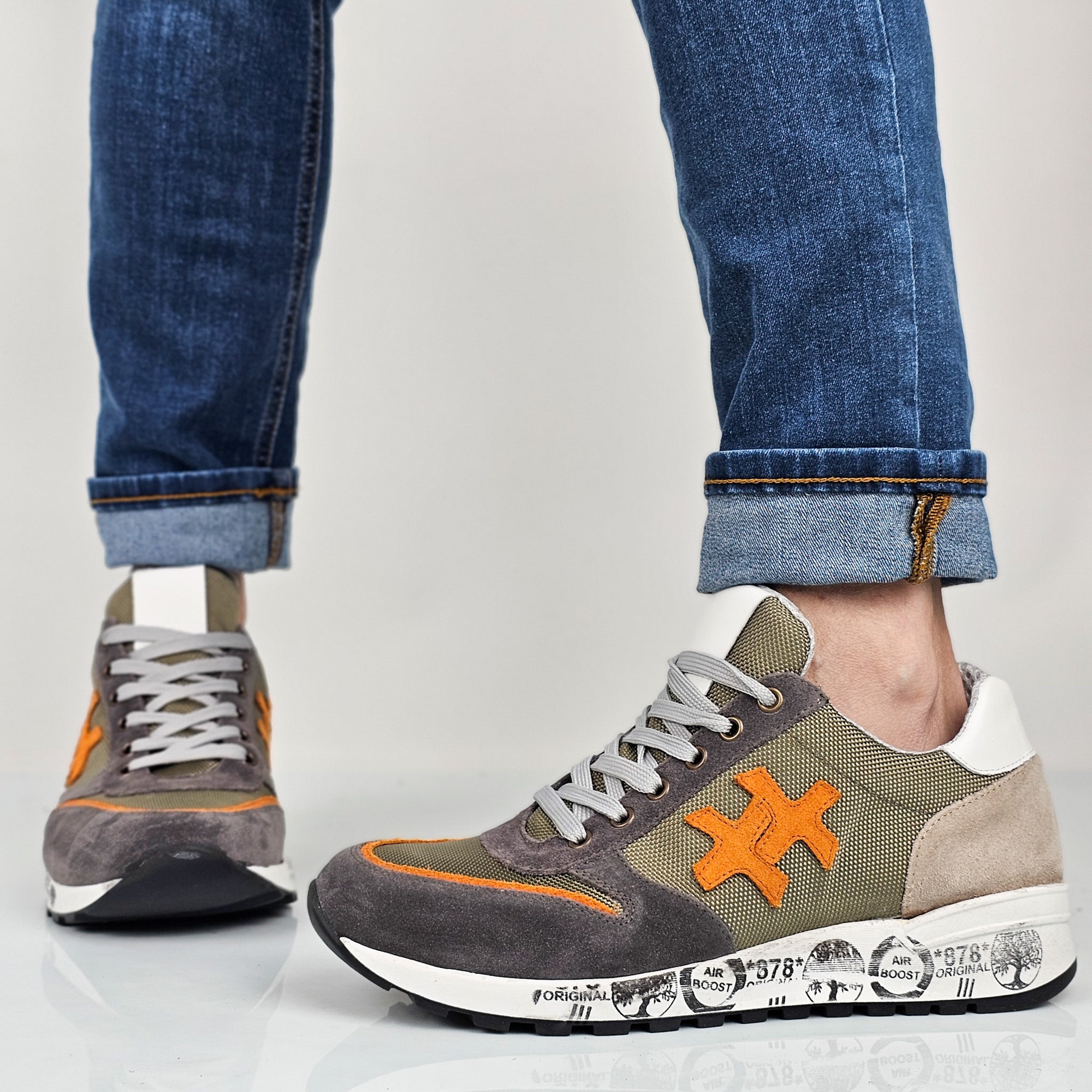 Marzio - Sneakers Uomo Vera Pelle Made In Italy