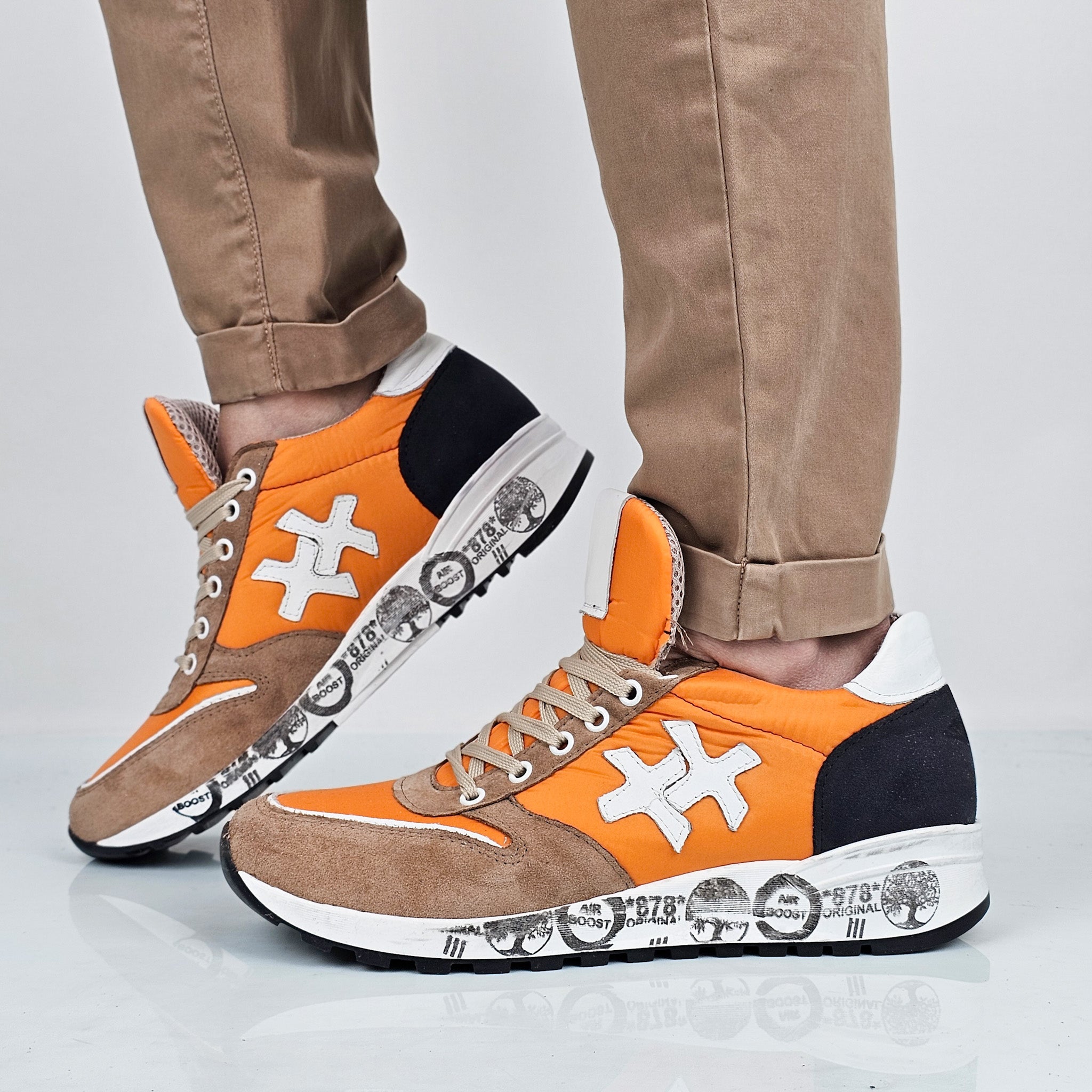 Marzio - Sneakers Uomo Vera Pelle Made In Italy