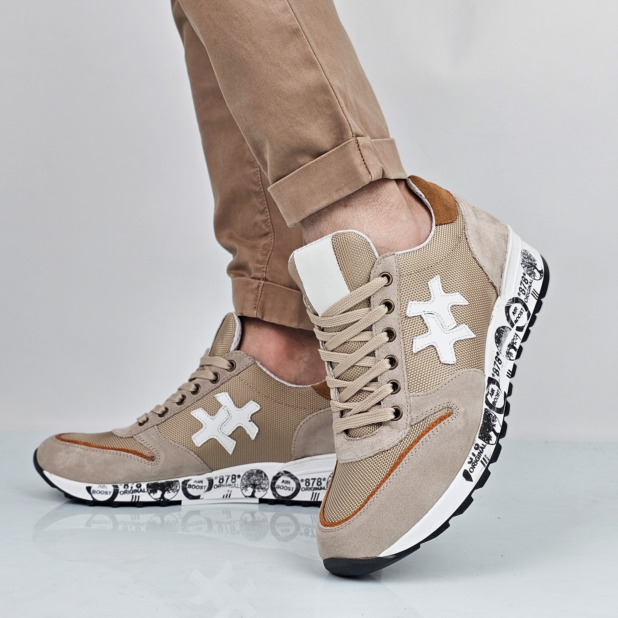 Marzio - Sneakers Uomo Vera Pelle Made In Italy