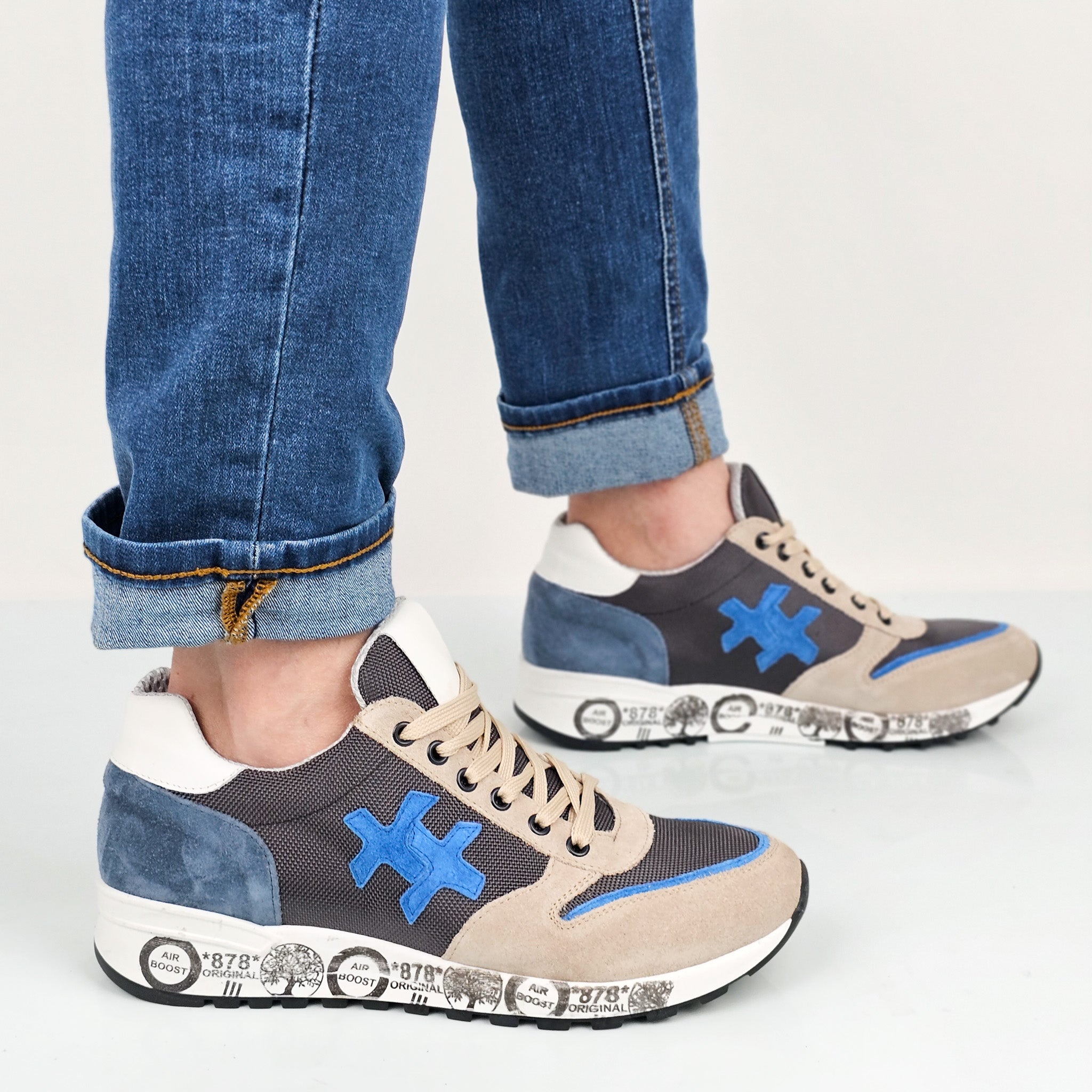 Marzio - Sneakers Uomo Vera Pelle Made In Italy