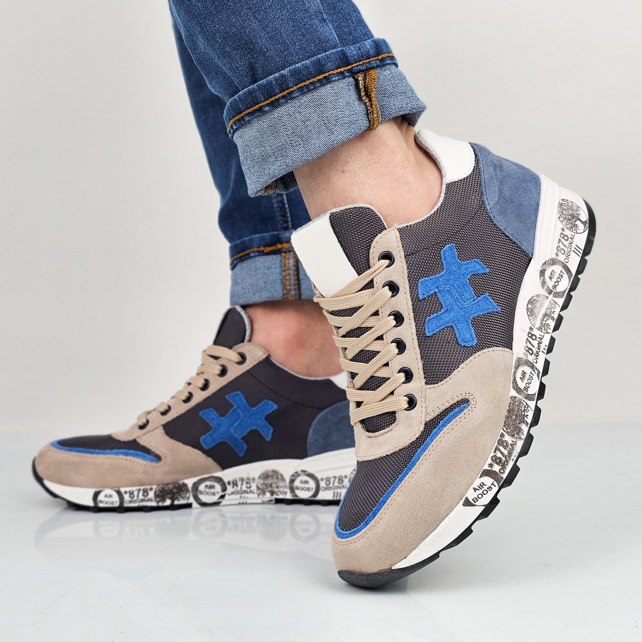 Marzio - Sneakers Uomo Vera Pelle Made In Italy