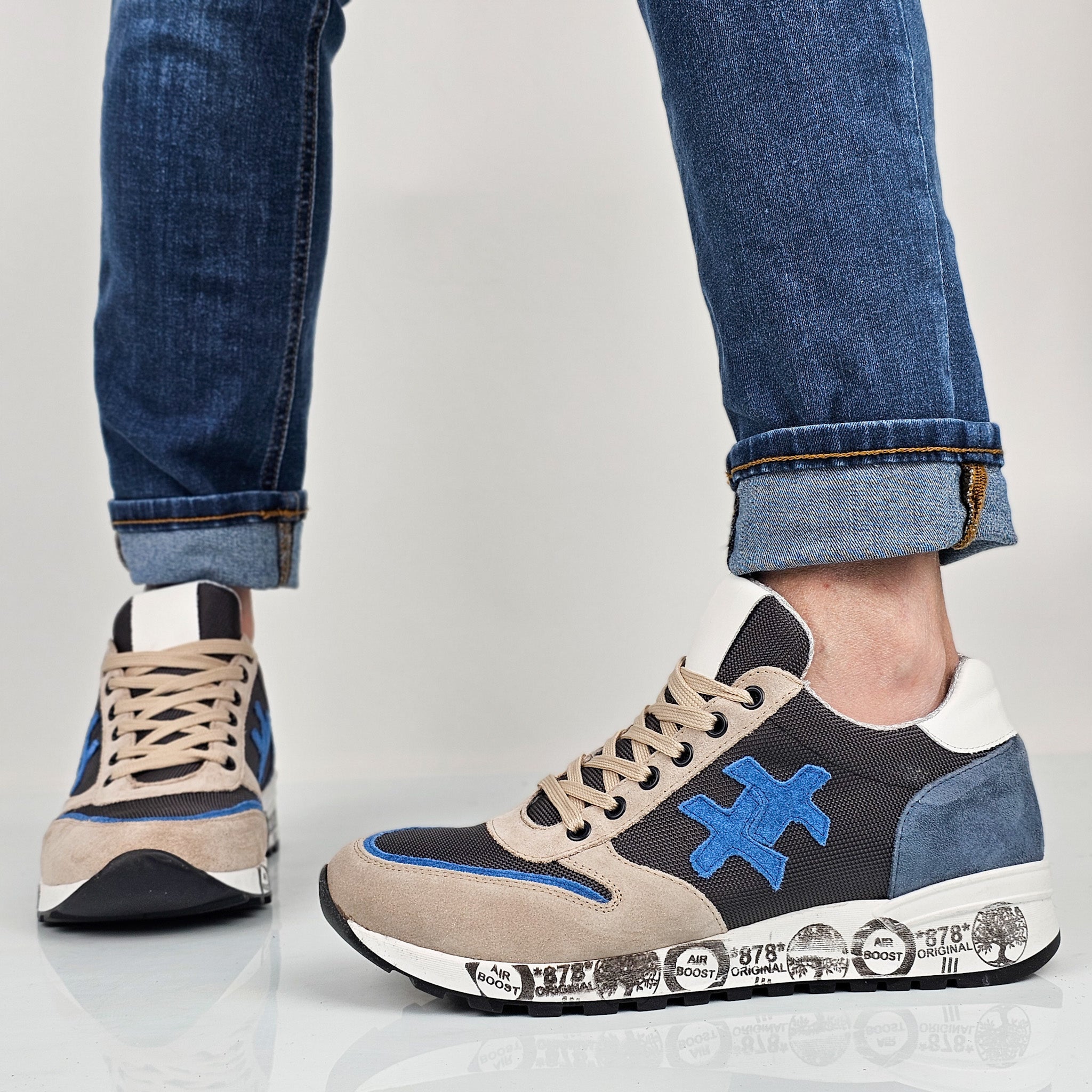 Marzio - Sneakers Uomo Vera Pelle Made In Italy