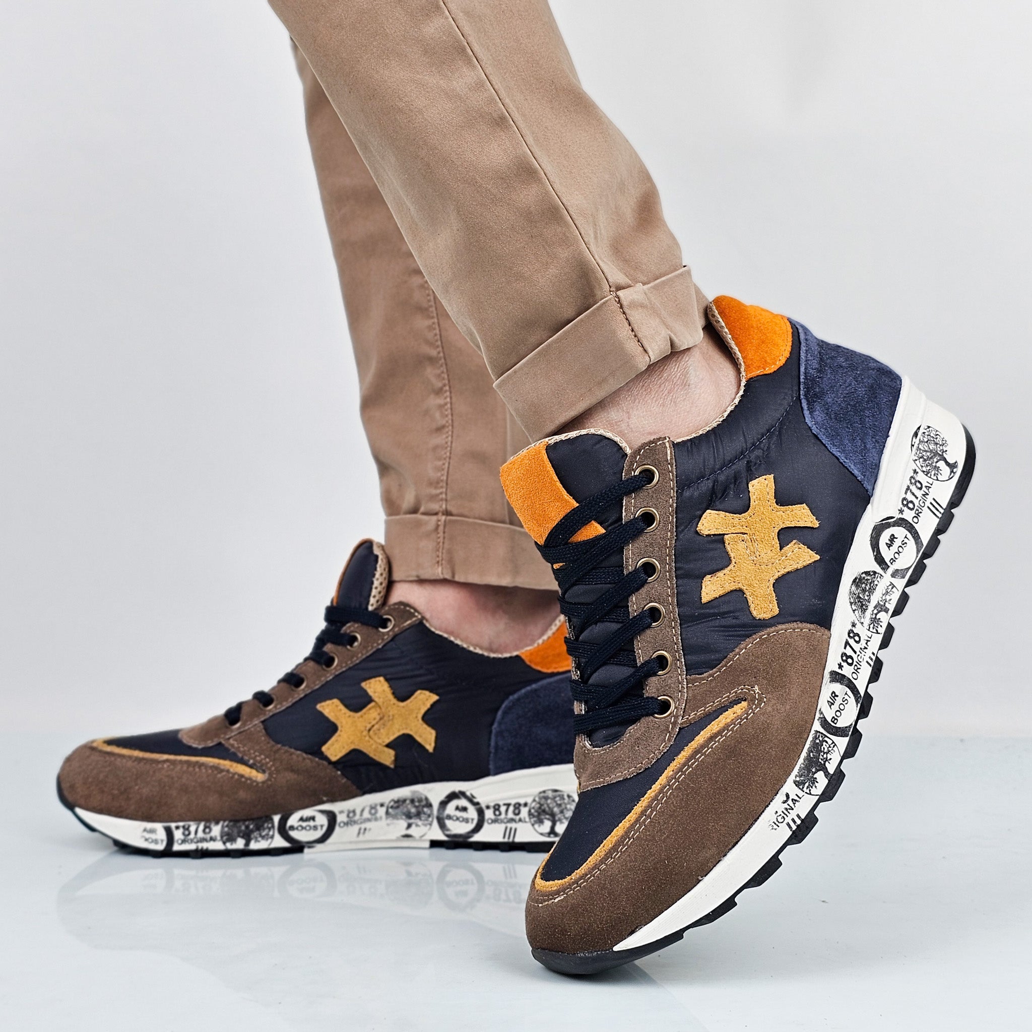 Marzio - Sneakers Uomo Vera Pelle Made In Italy