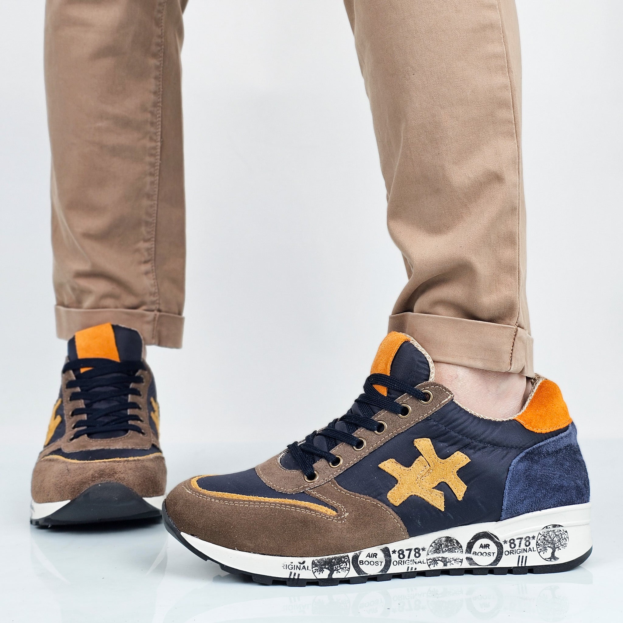 Marzio - Sneakers Uomo Vera Pelle Made In Italy