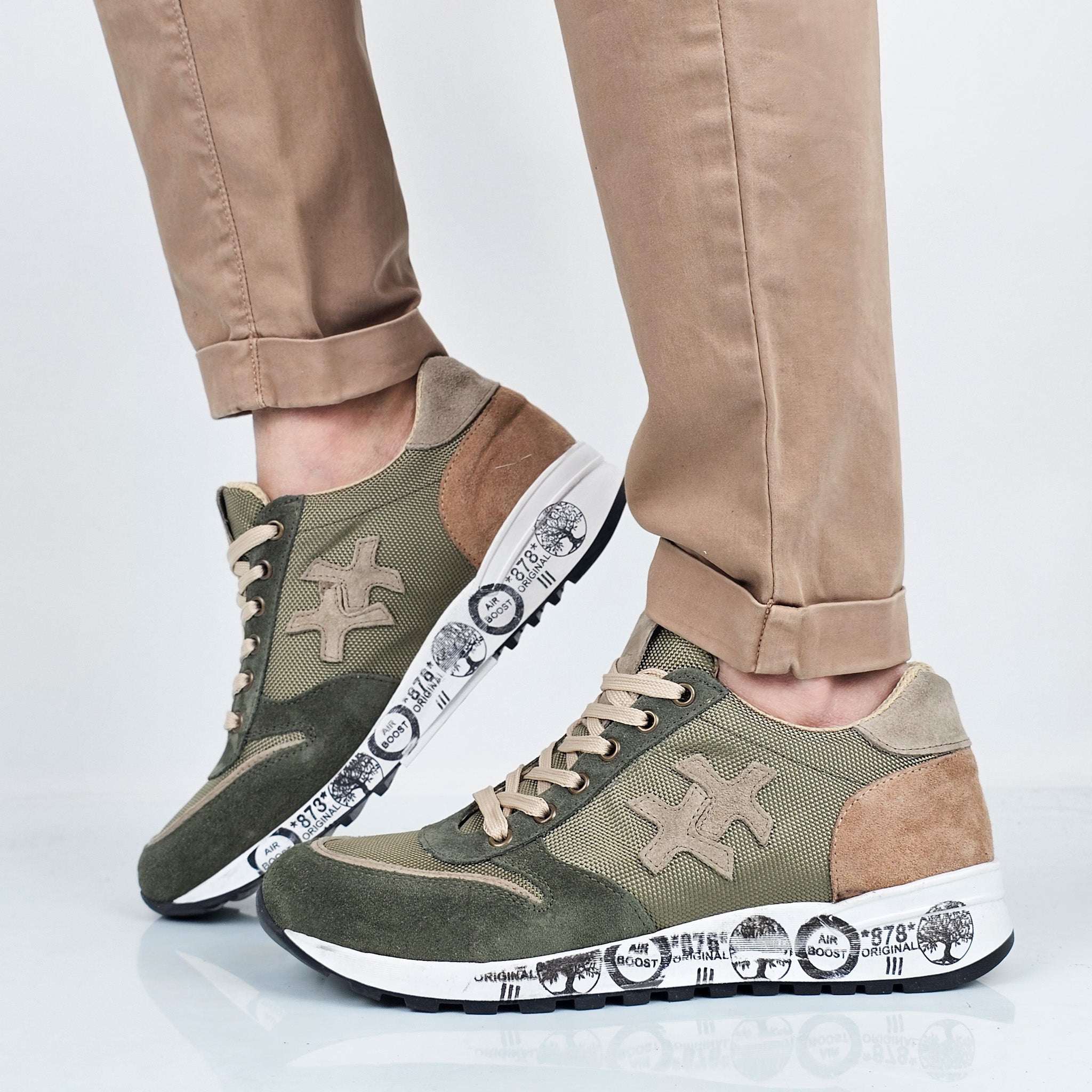 Marzio - Sneakers Uomo Vera Pelle Made In Italy