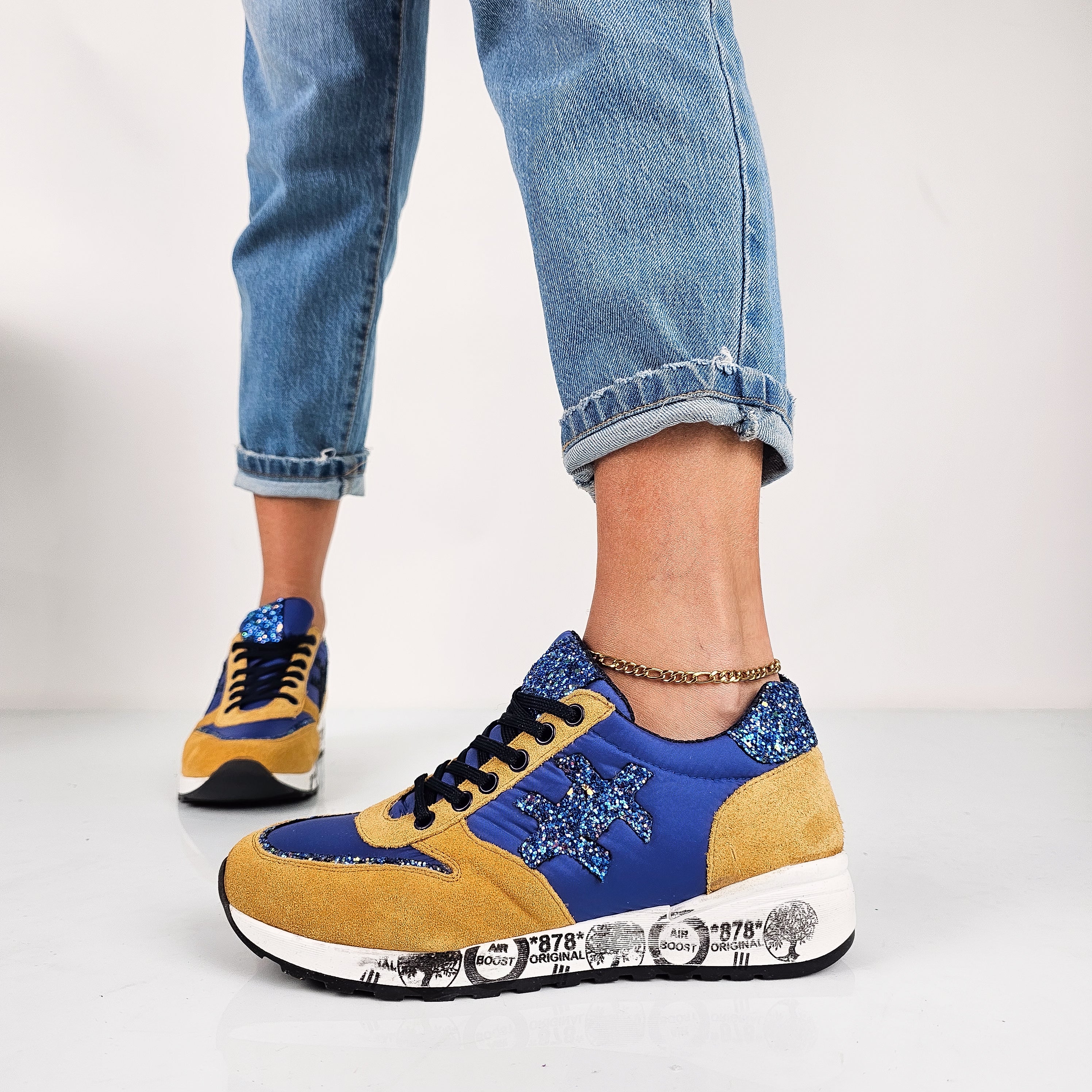 Seraphine - Sneakers Donna Vera Pelle Made In Italy