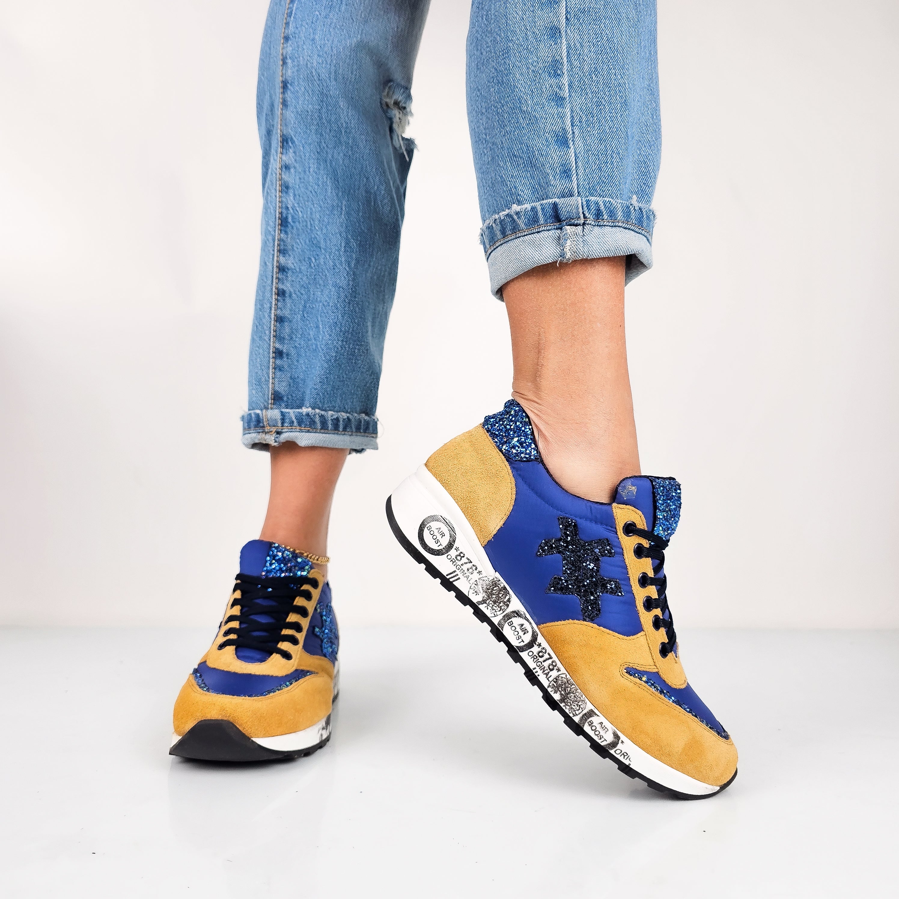 Seraphine - Sneakers Donna Vera Pelle Made In Italy