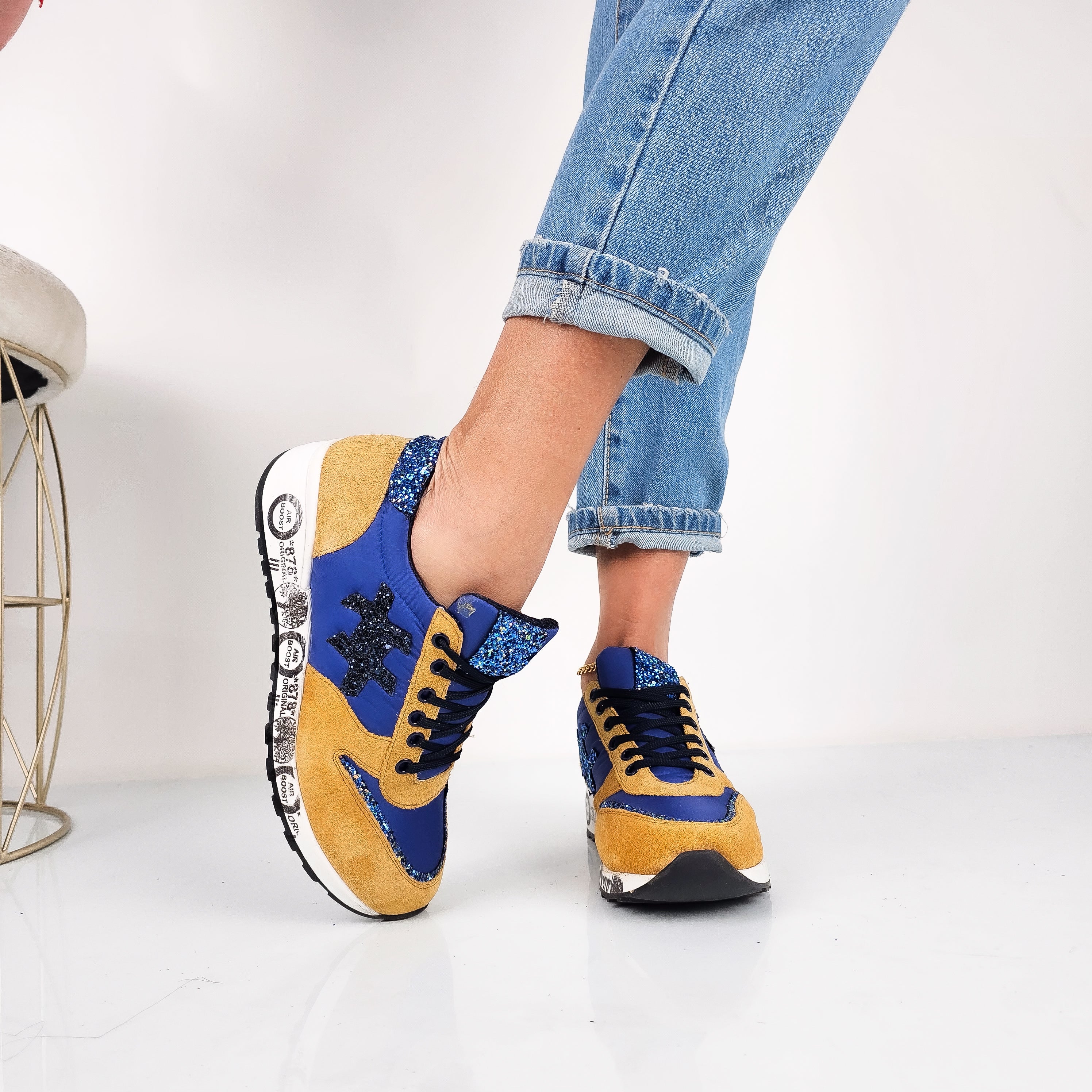 Seraphine - Sneakers Donna Vera Pelle Made In Italy