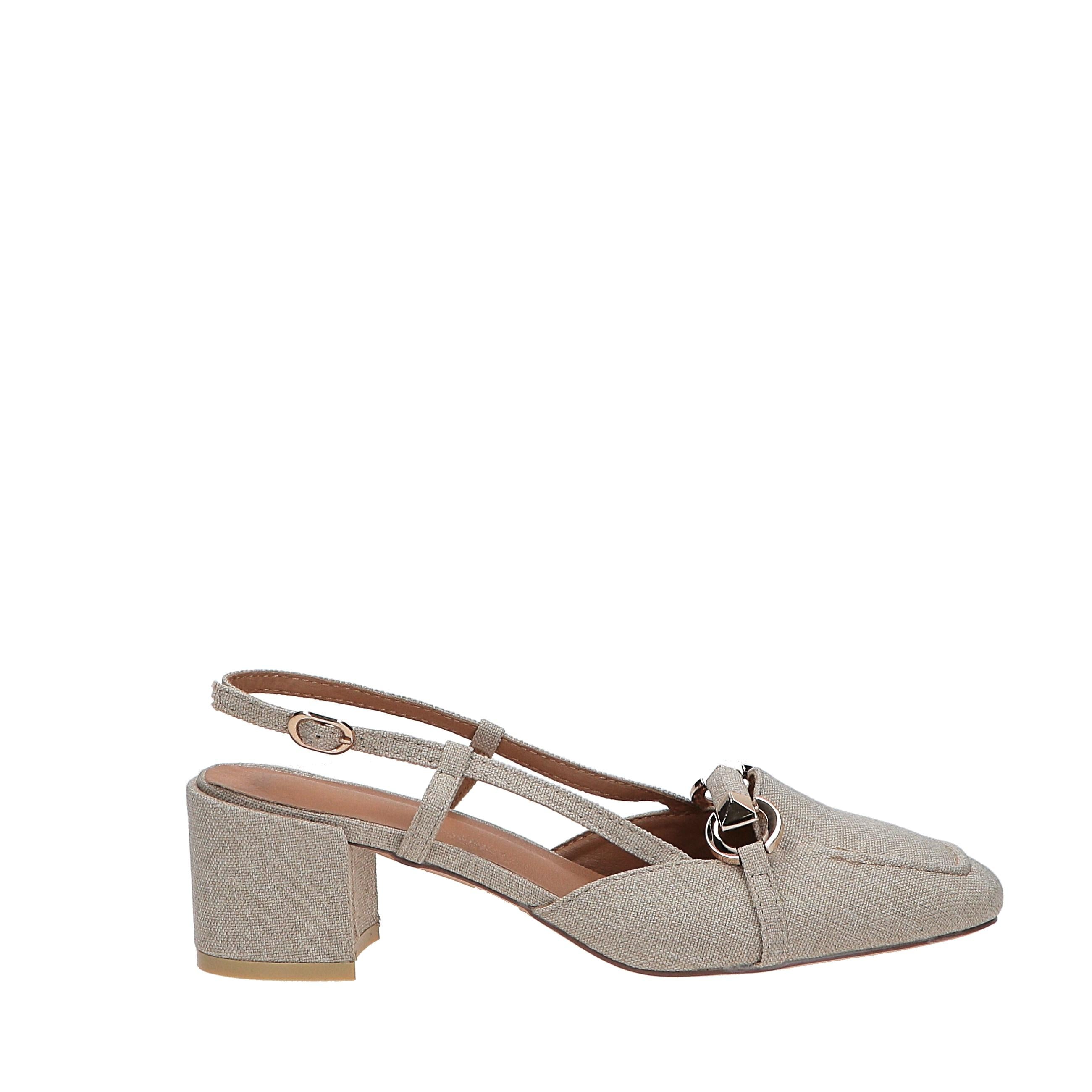Ivy - Decollette Slingback Tacco Largo