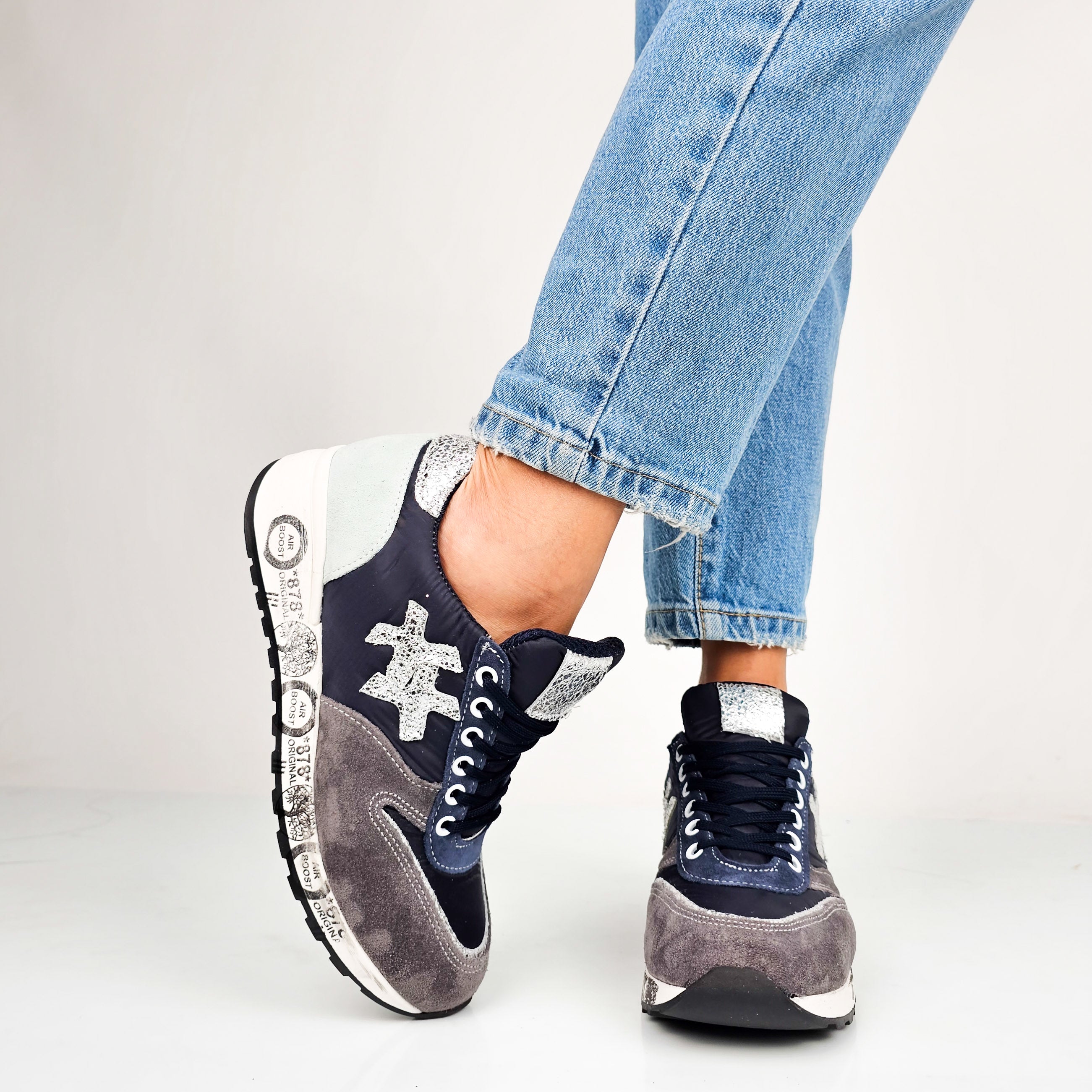 Seraphine - Sneakers Donna Vera Pelle Made In Italy