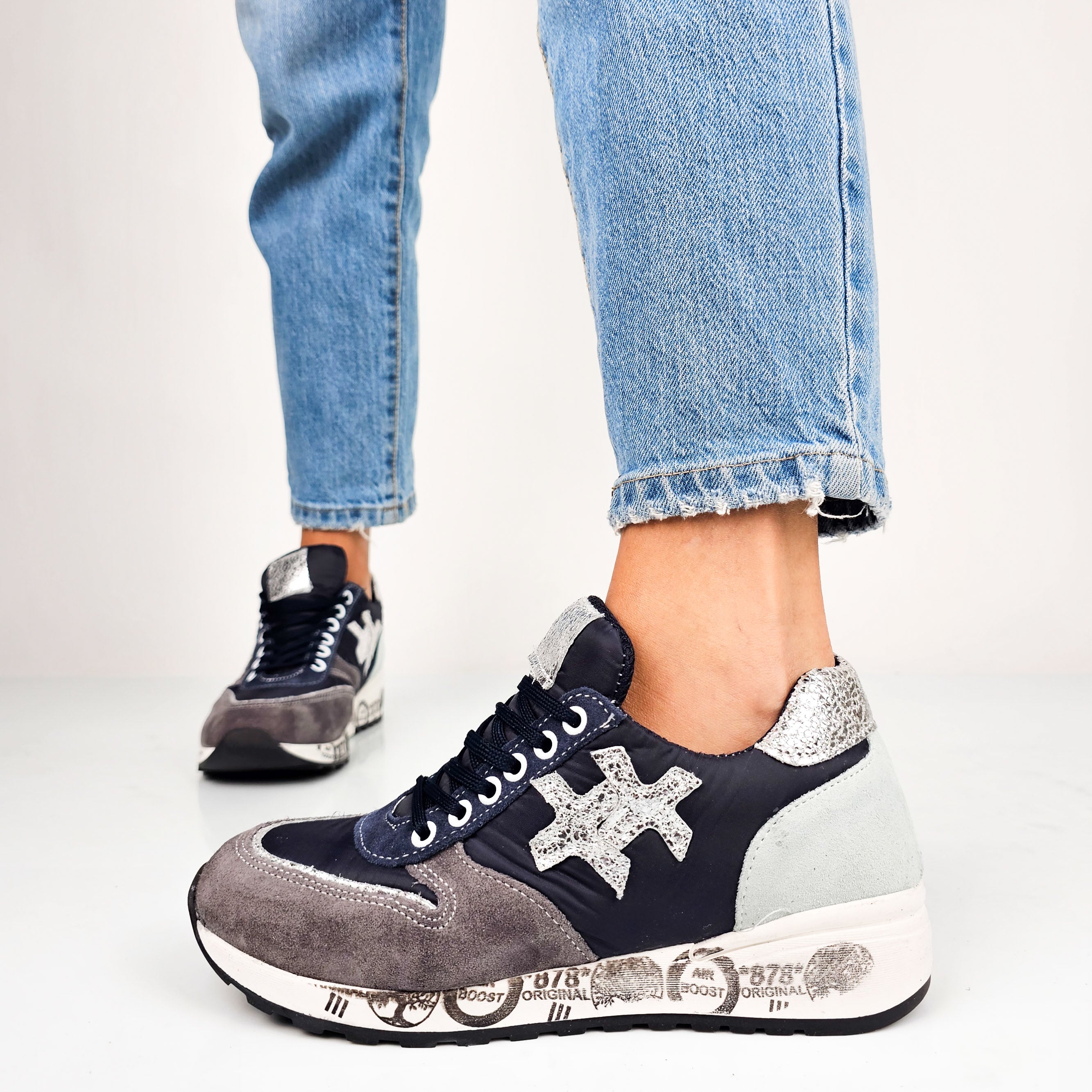 Seraphine - Sneakers Donna Vera Pelle Made In Italy