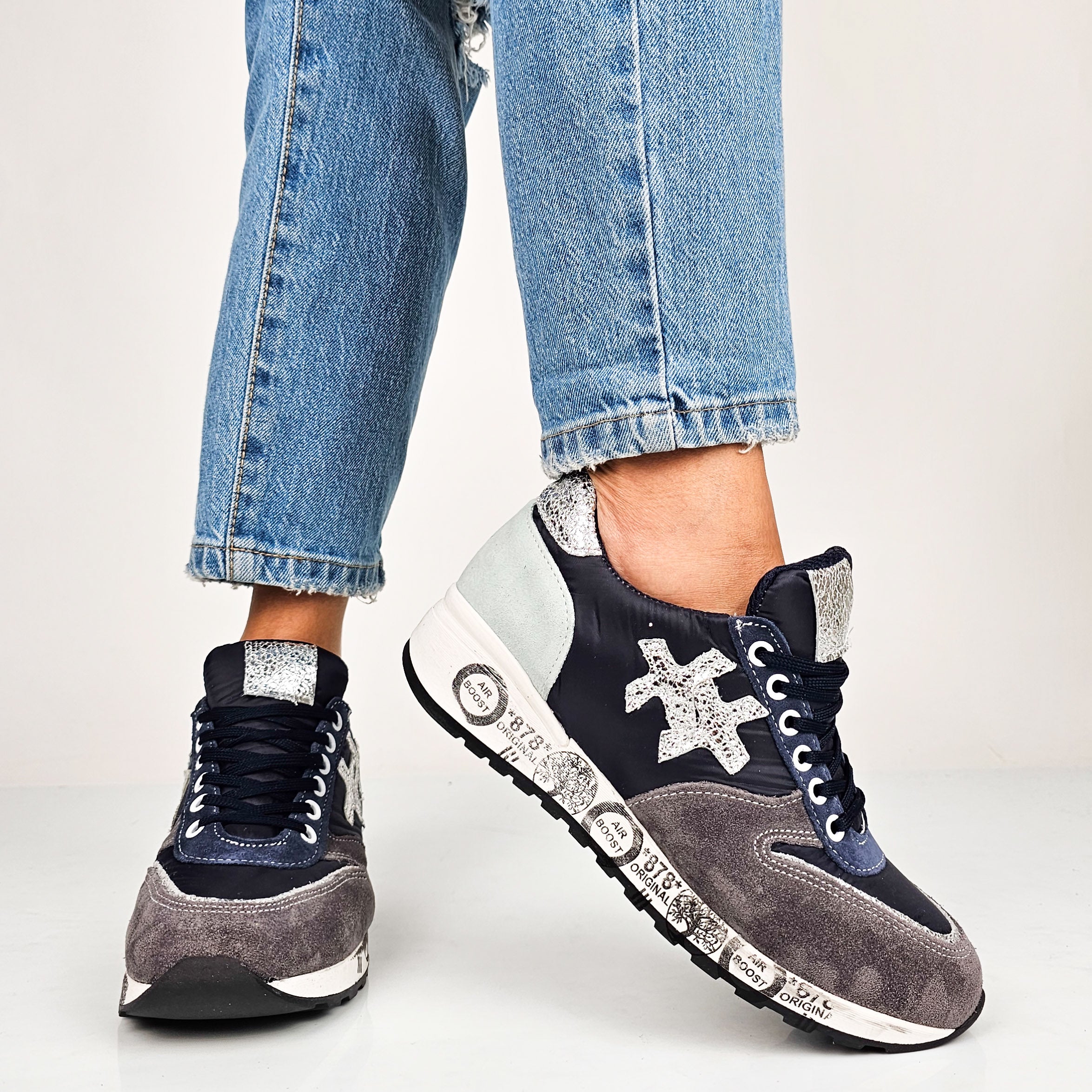 Seraphine - Sneakers Donna Vera Pelle Made In Italy