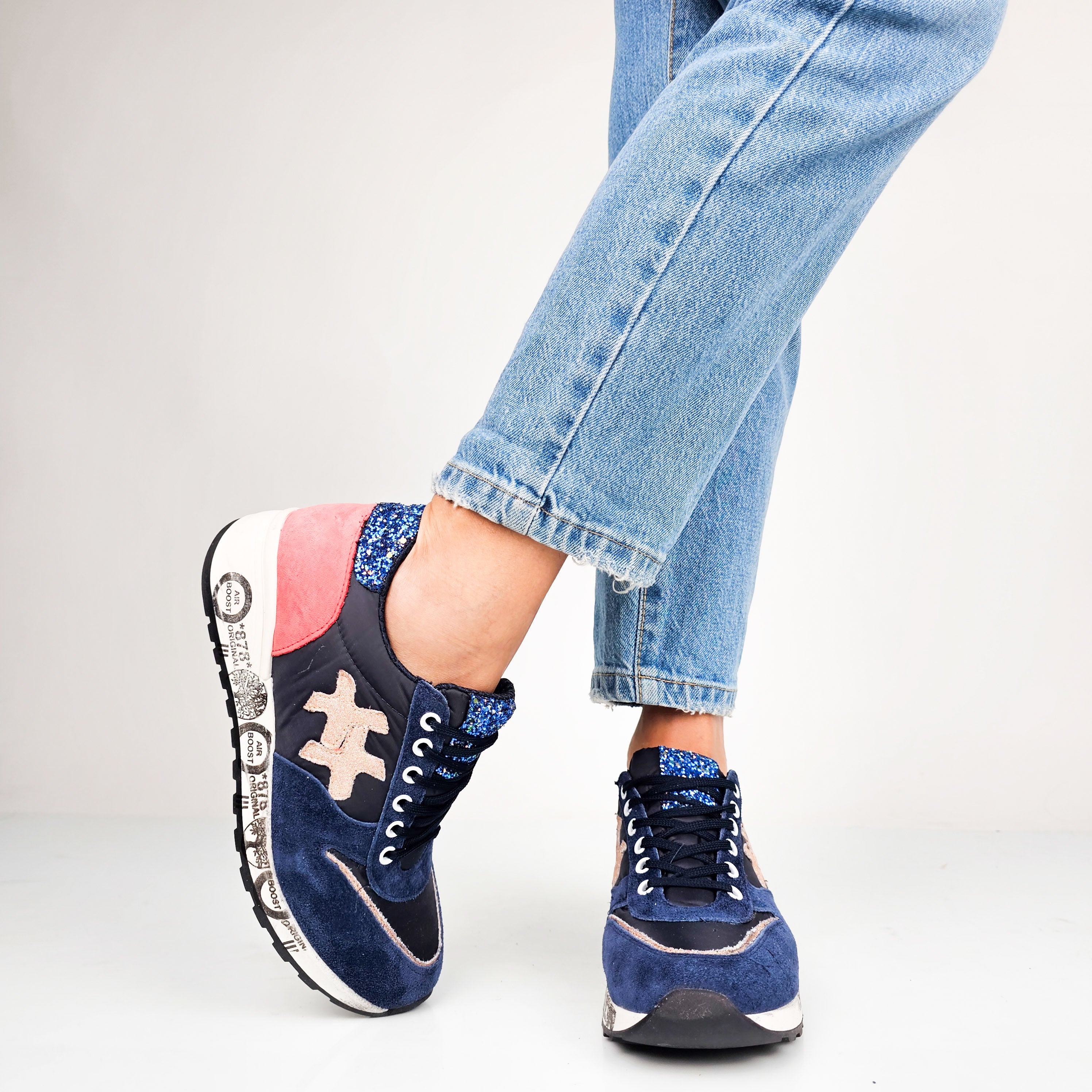 Seraphine - Sneakers Donna Vera Pelle Made In Italy