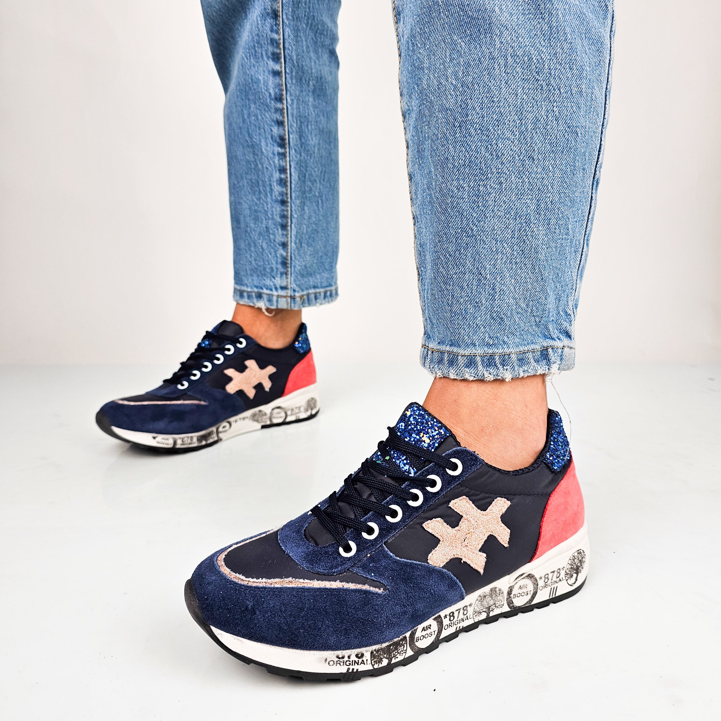 Seraphine - Sneakers Donna Vera Pelle Made In Italy