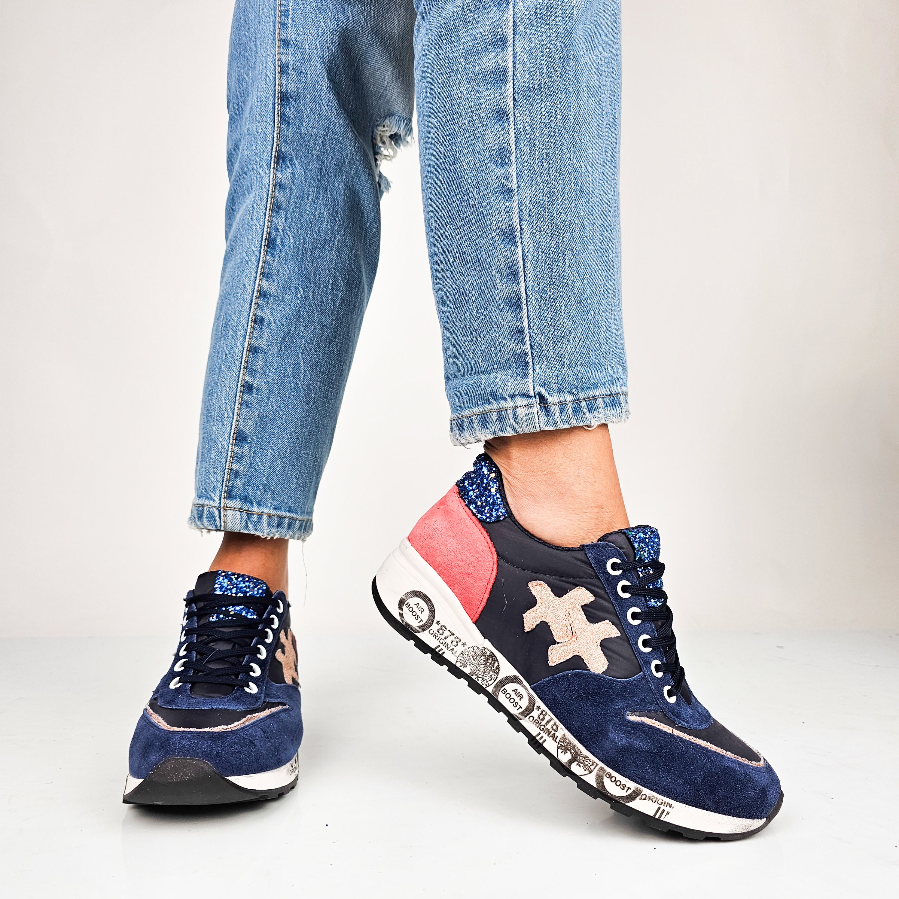 Seraphine - Sneakers Donna Vera Pelle Made In Italy