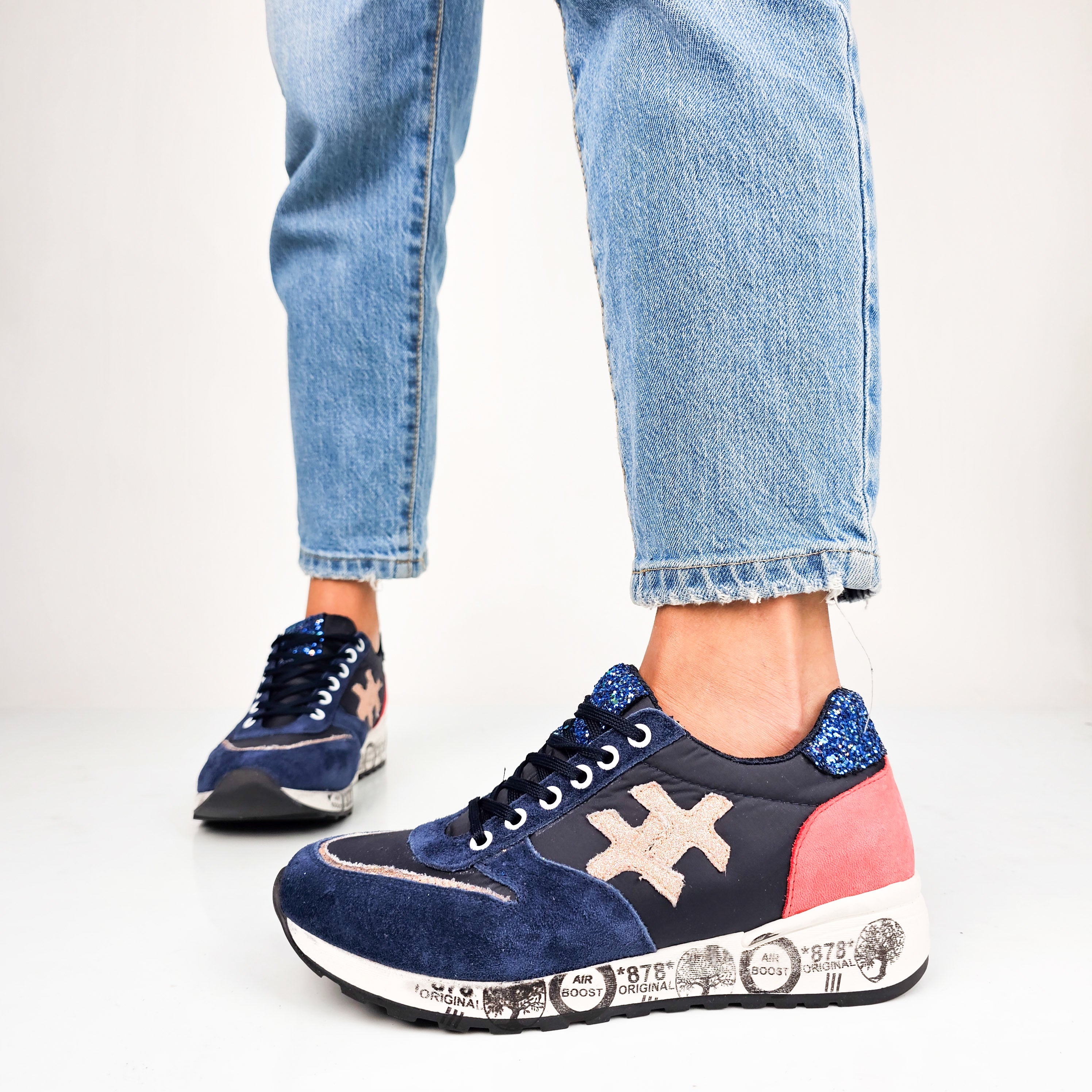 Seraphine - Sneakers Donna Vera Pelle Made In Italy