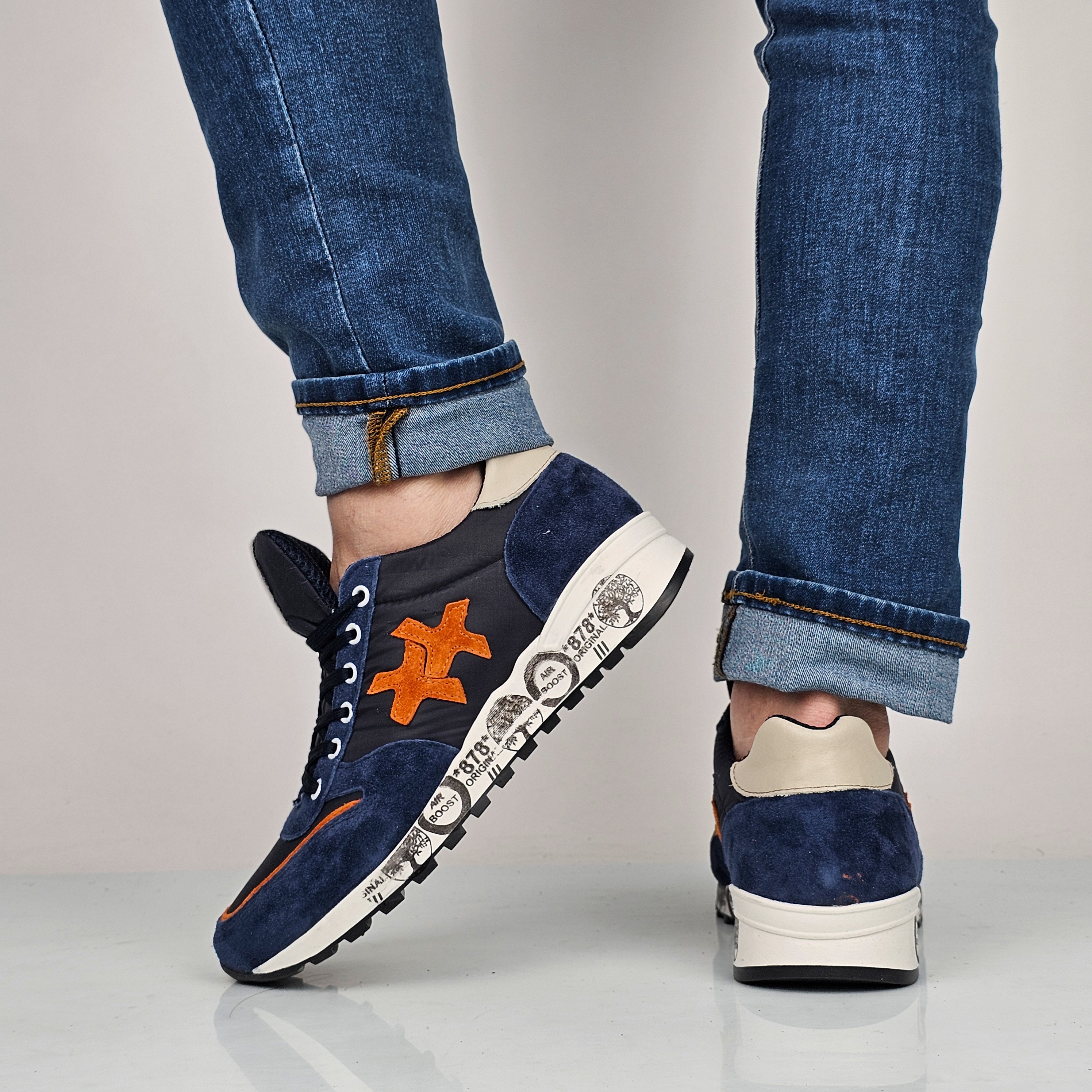 Marzio - Sneakers Uomo Vera Pelle Made In Italy