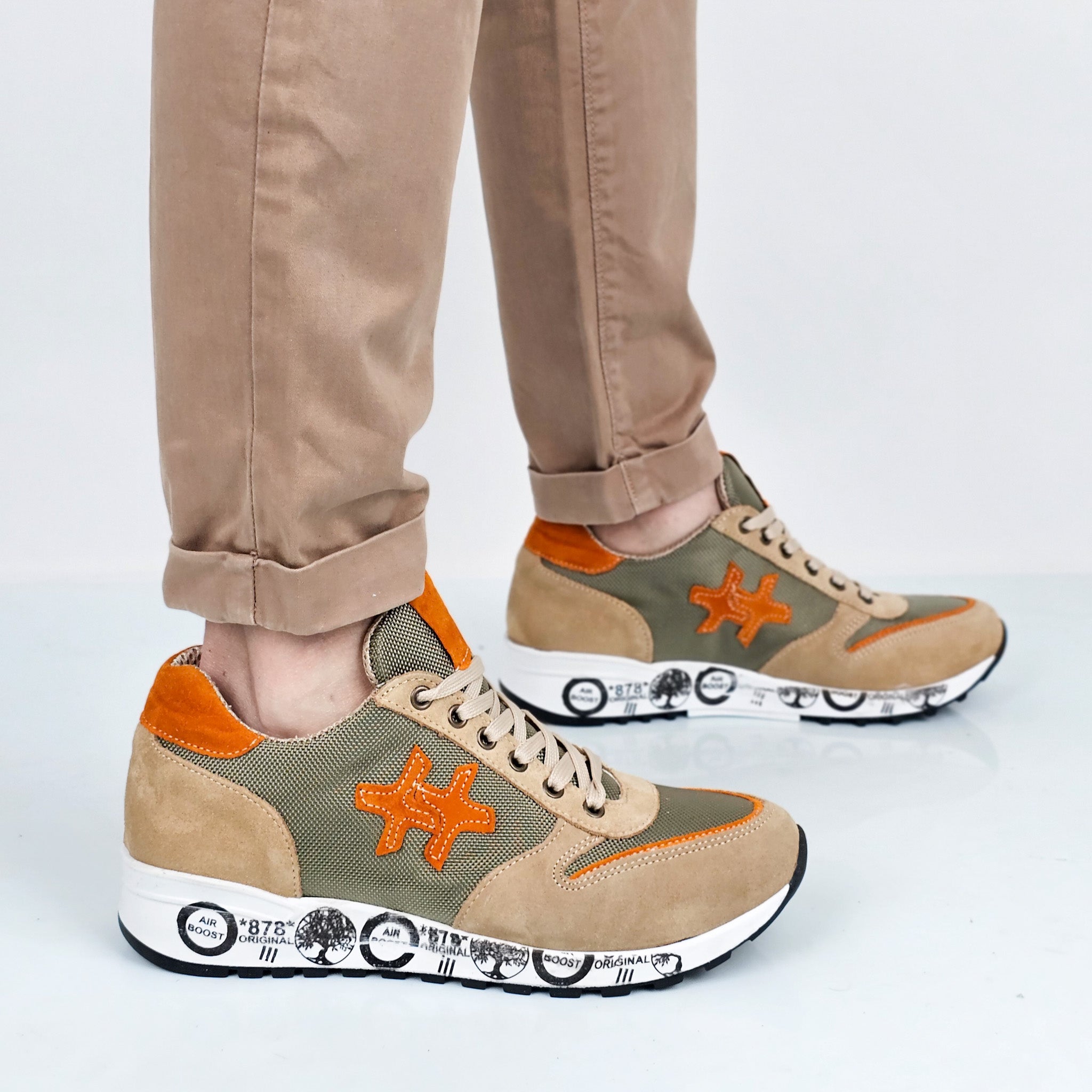 Marzio - Sneakers Uomo Vera Pelle Made In Italy