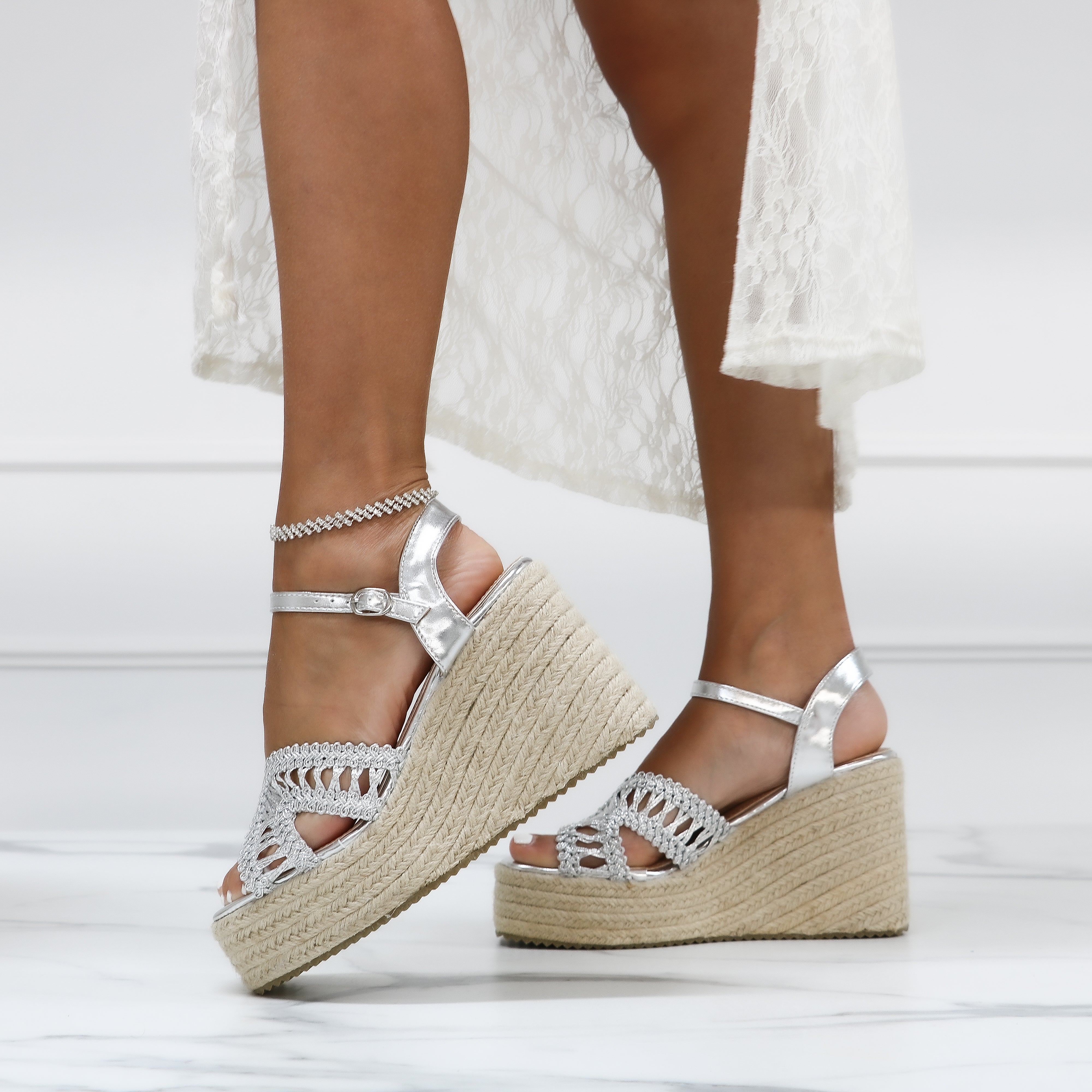 Riley - Sandali Con Zeppa