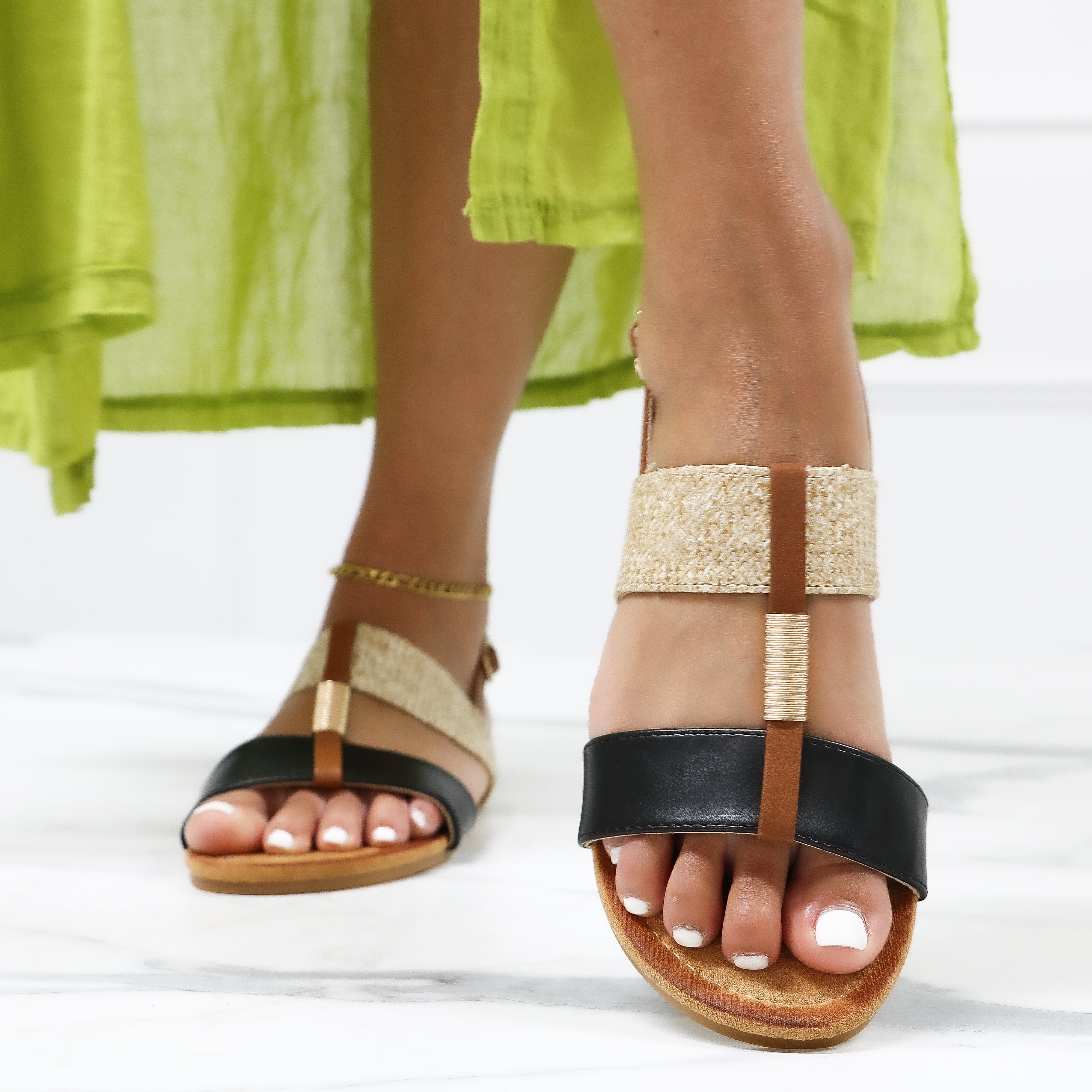 Julia - Sandali Donna Flatform