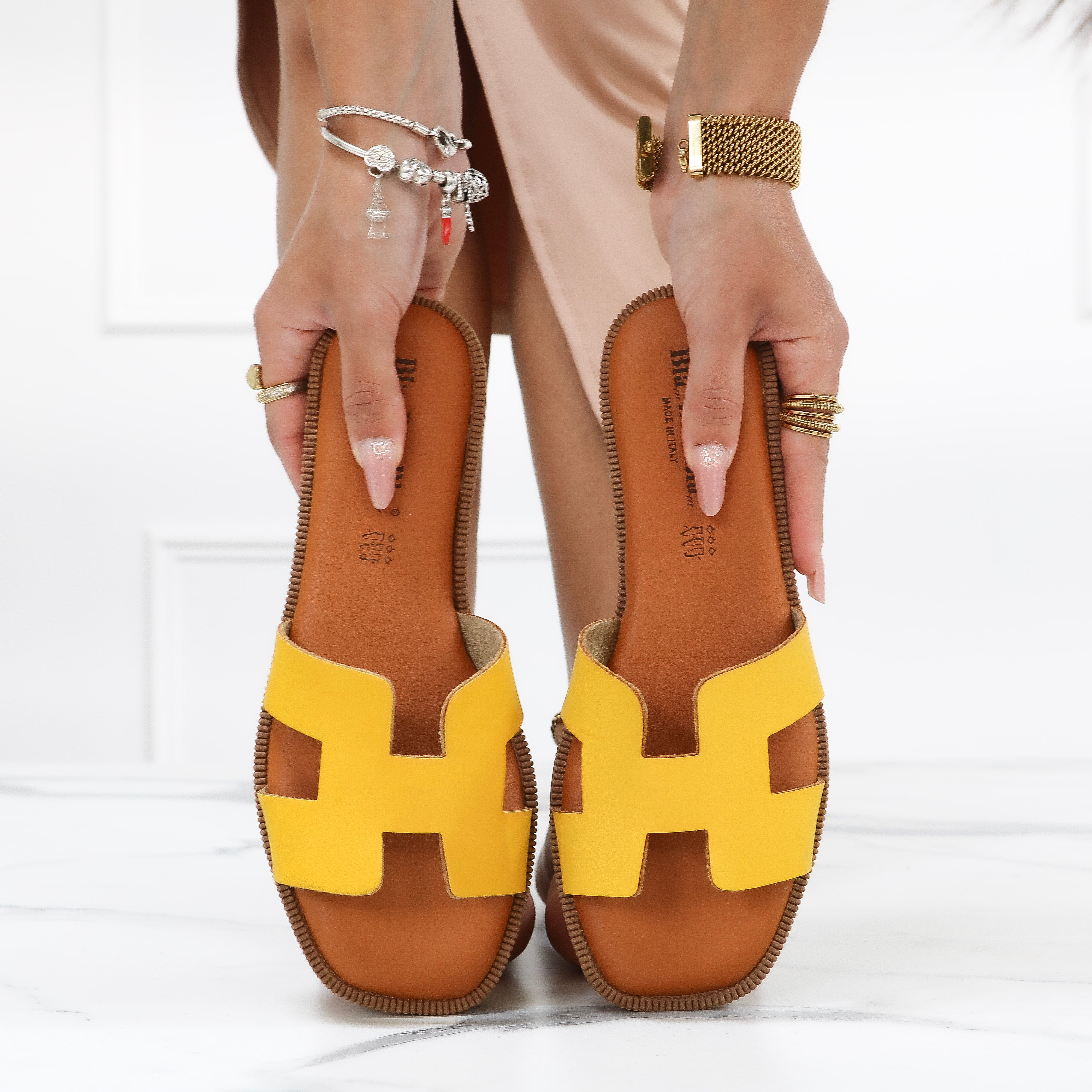 Milagros - Ciabattine Flatform Made In Italy