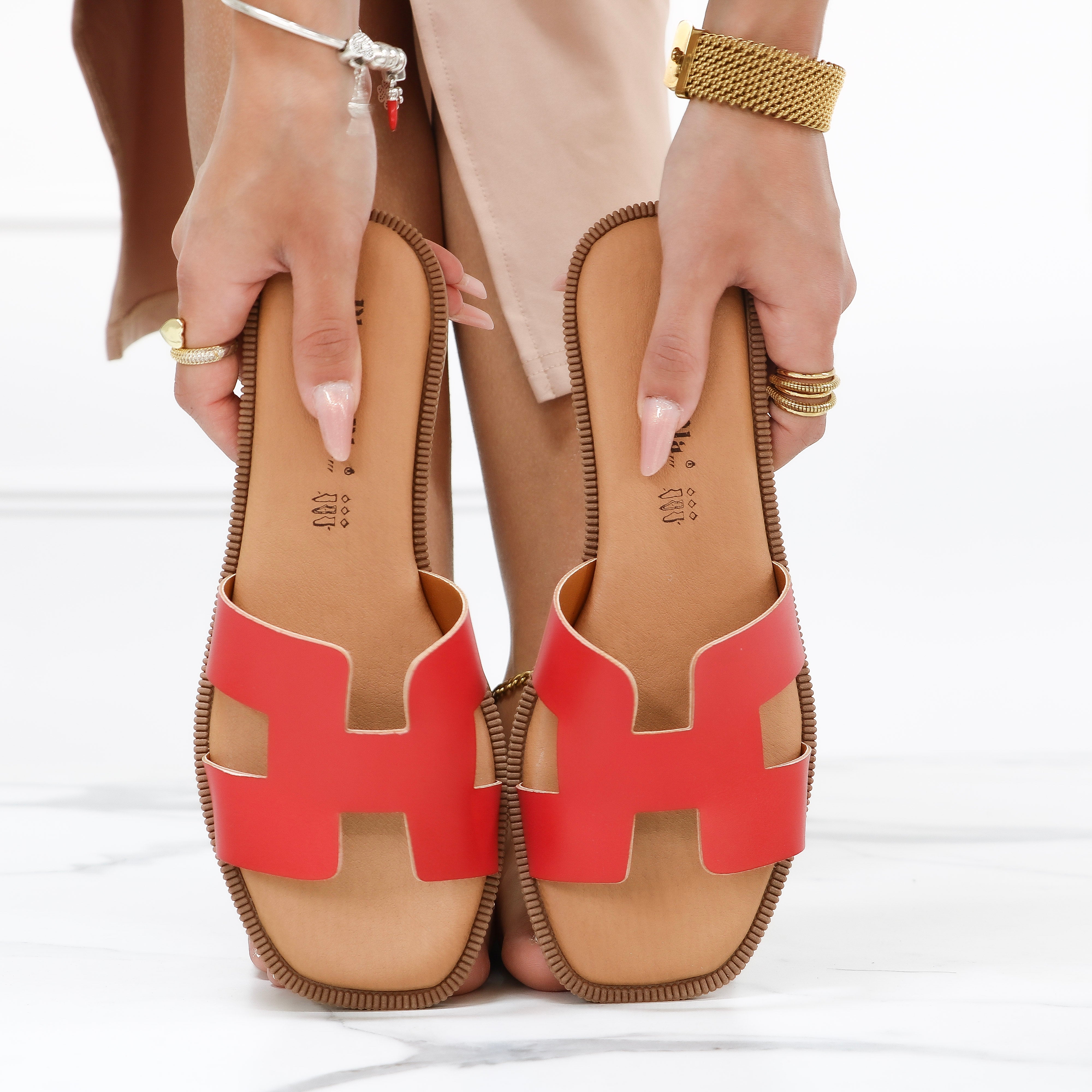 Milagros - Ciabattine Flatform Made In Italy