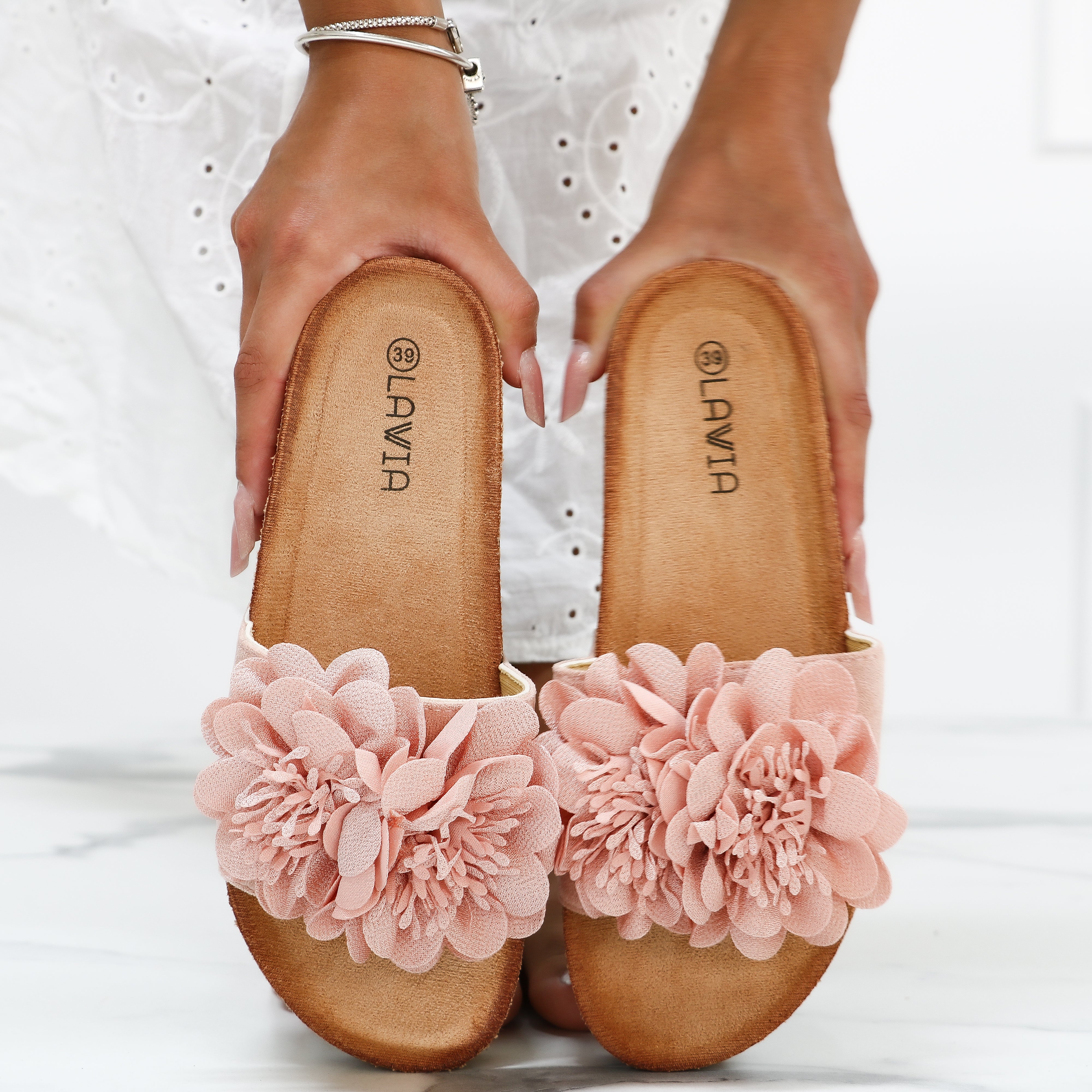 Flover - Ciabattine Donna Fiore