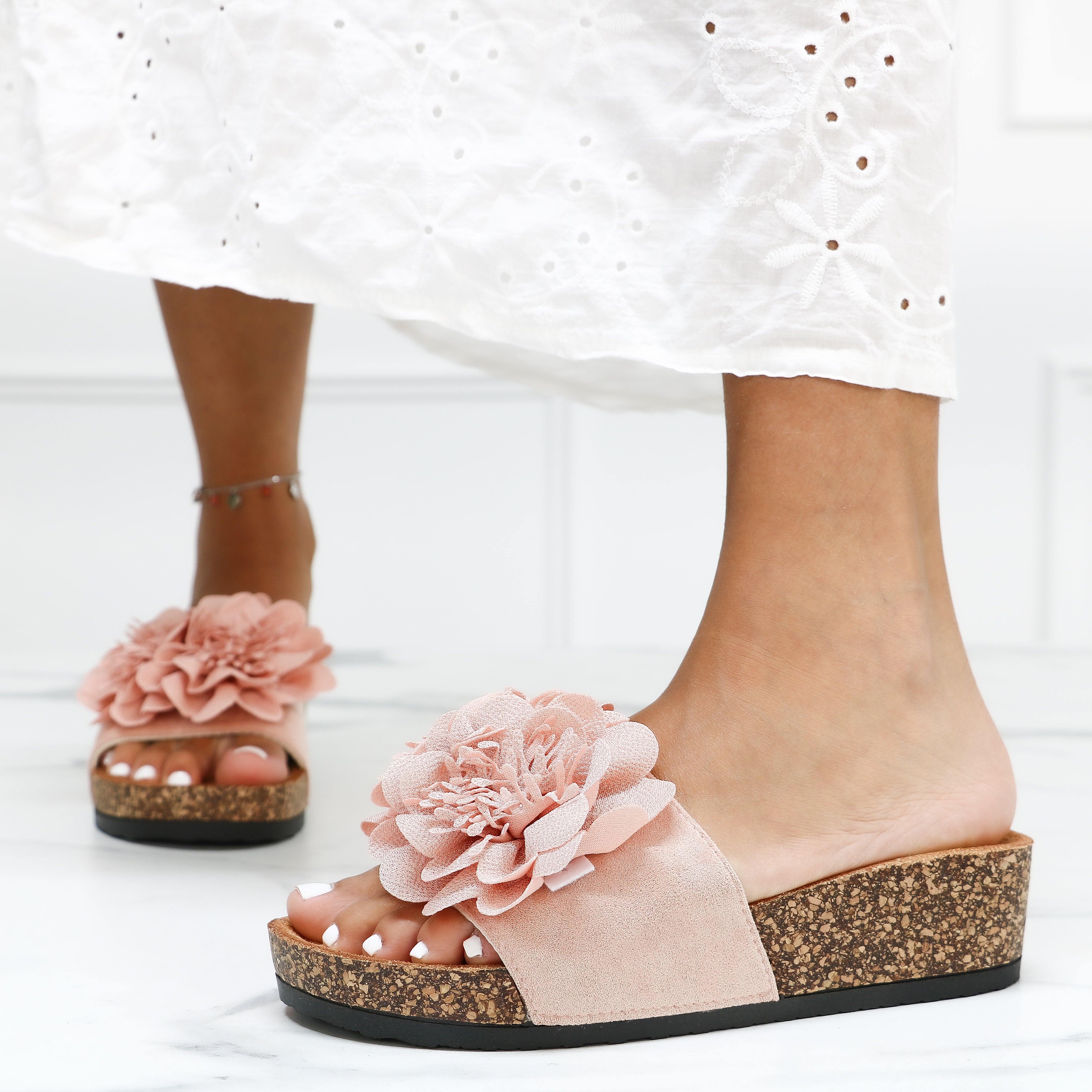 Flover - Ciabattine Donna Fiore