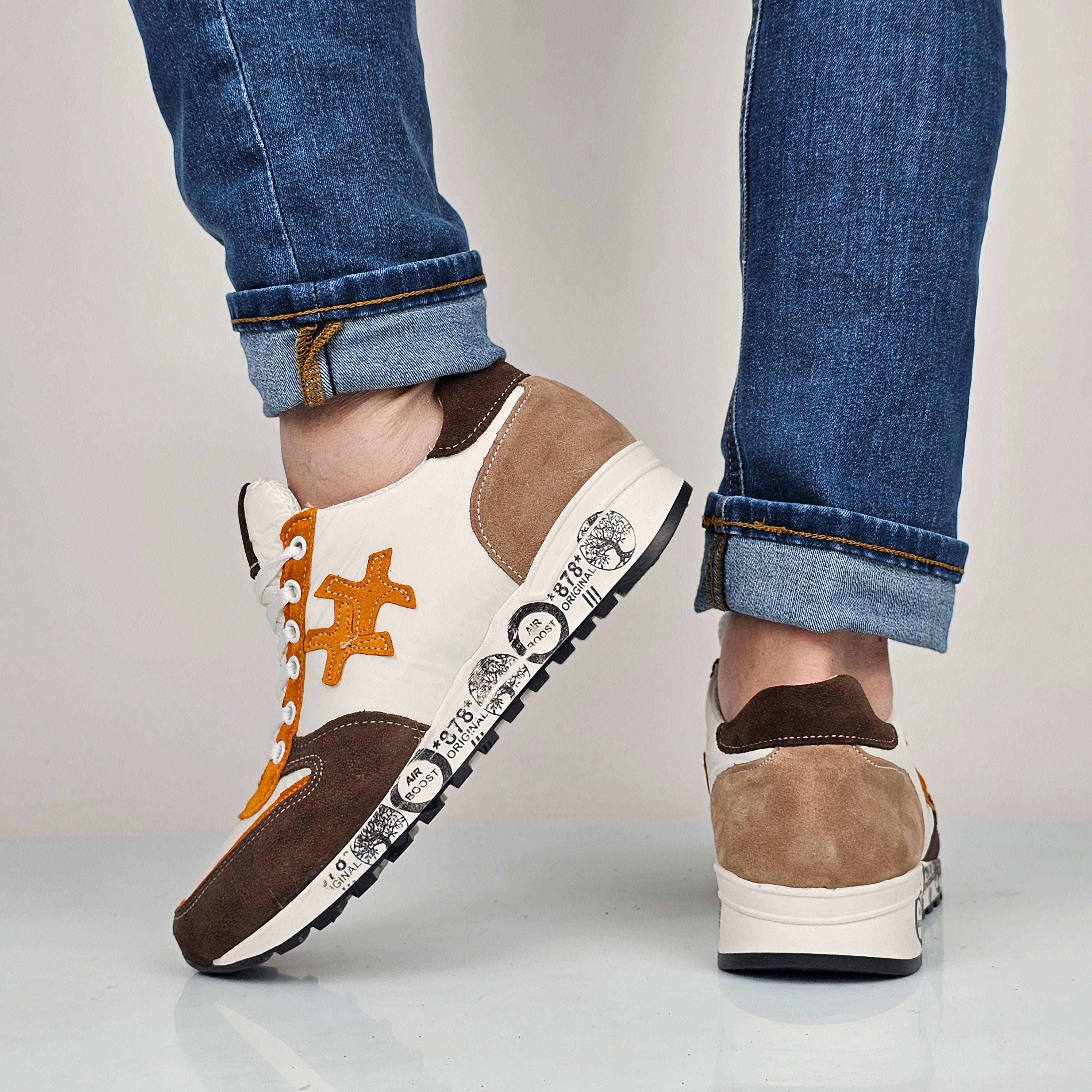 Marzio - Sneakers Uomo Vera Pelle Made In Italy