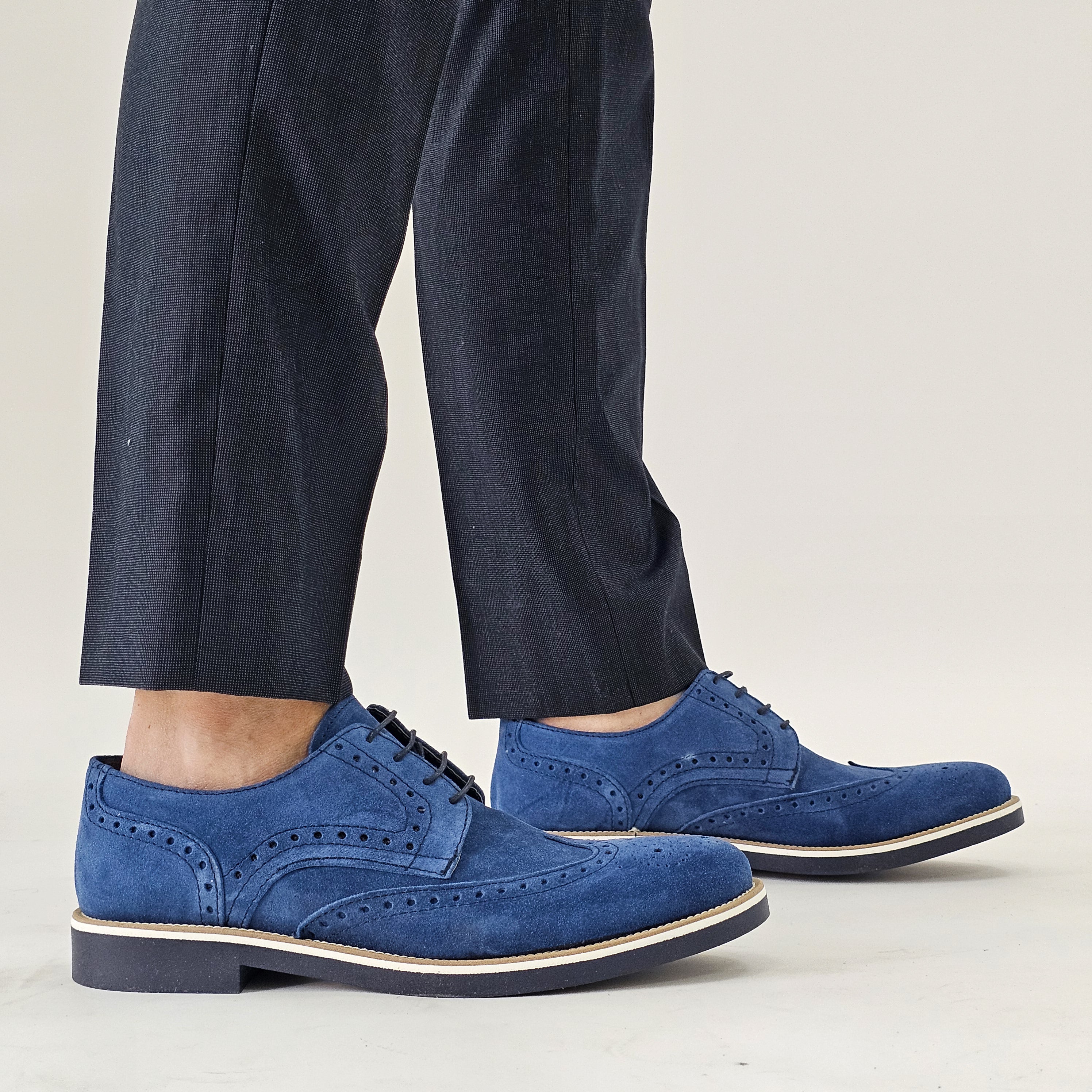 Aurelio - Stringate Uomo Vera Pelle Made In Italy