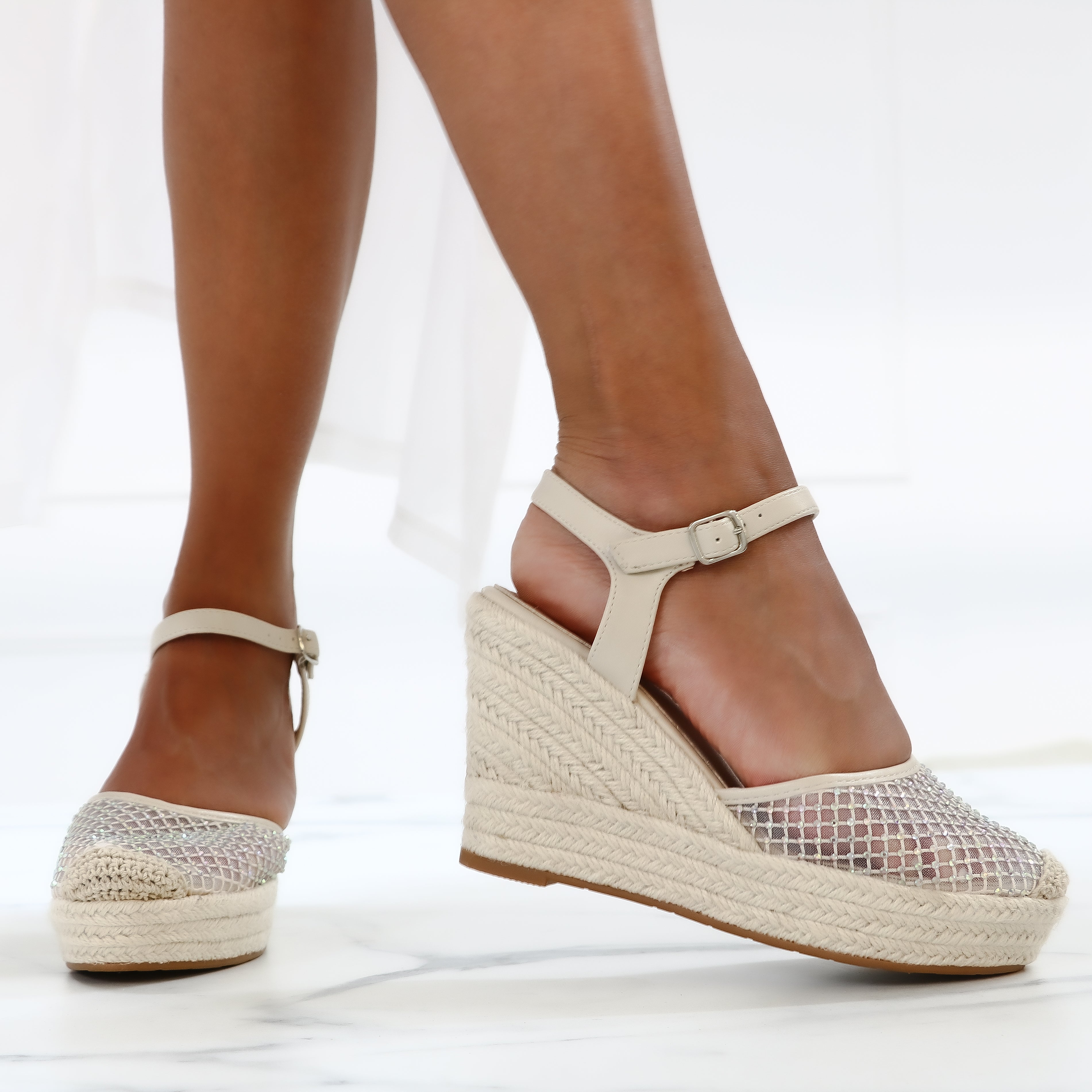 Scarlett - Espadrillas Con Zeppa